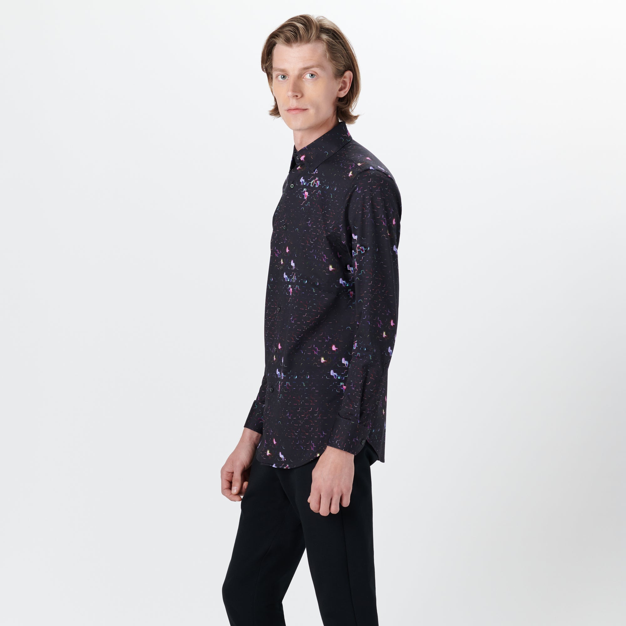 JAMES Abstract Print OoohCotton Shirt