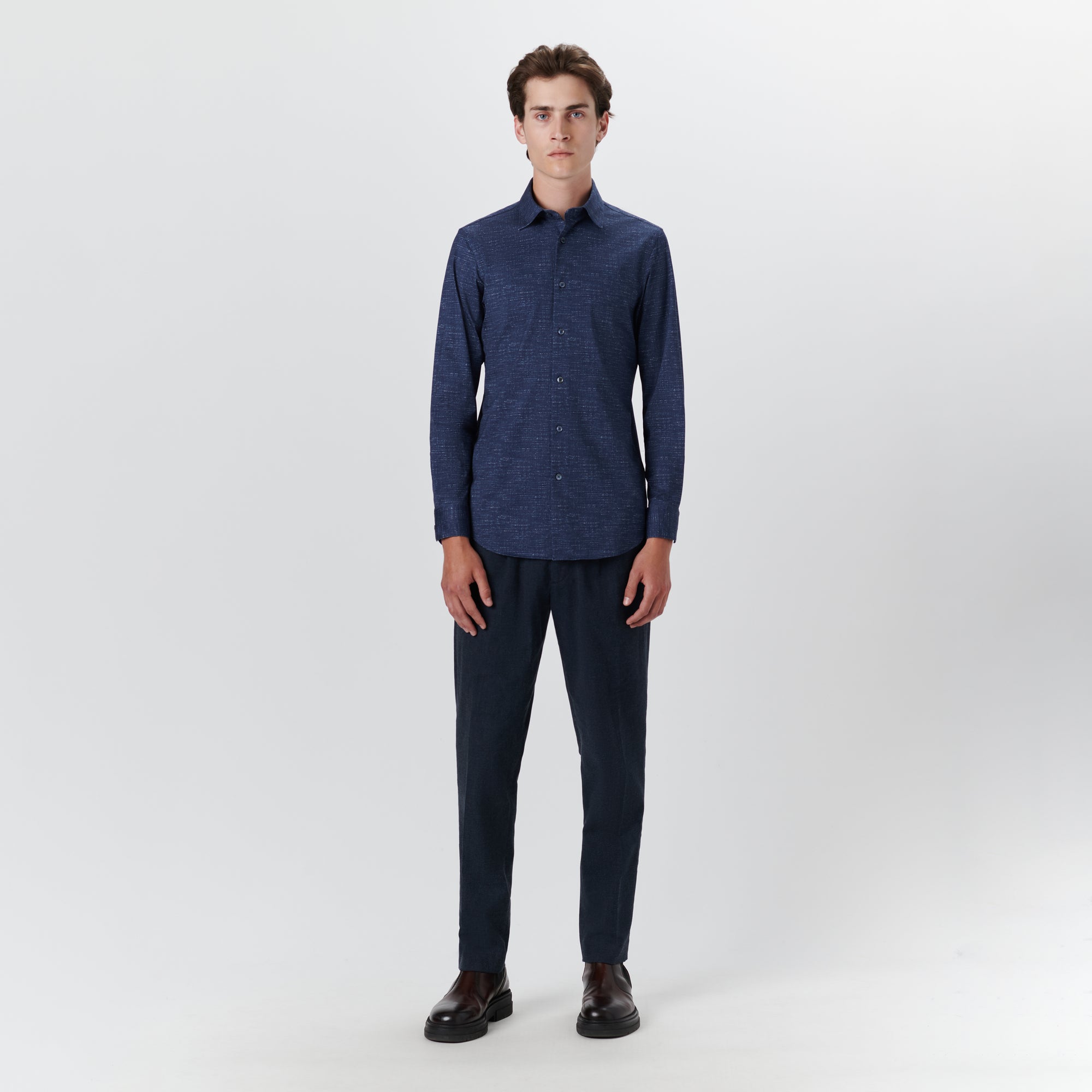 JAMES Chambray Print OoohCotton Shirt