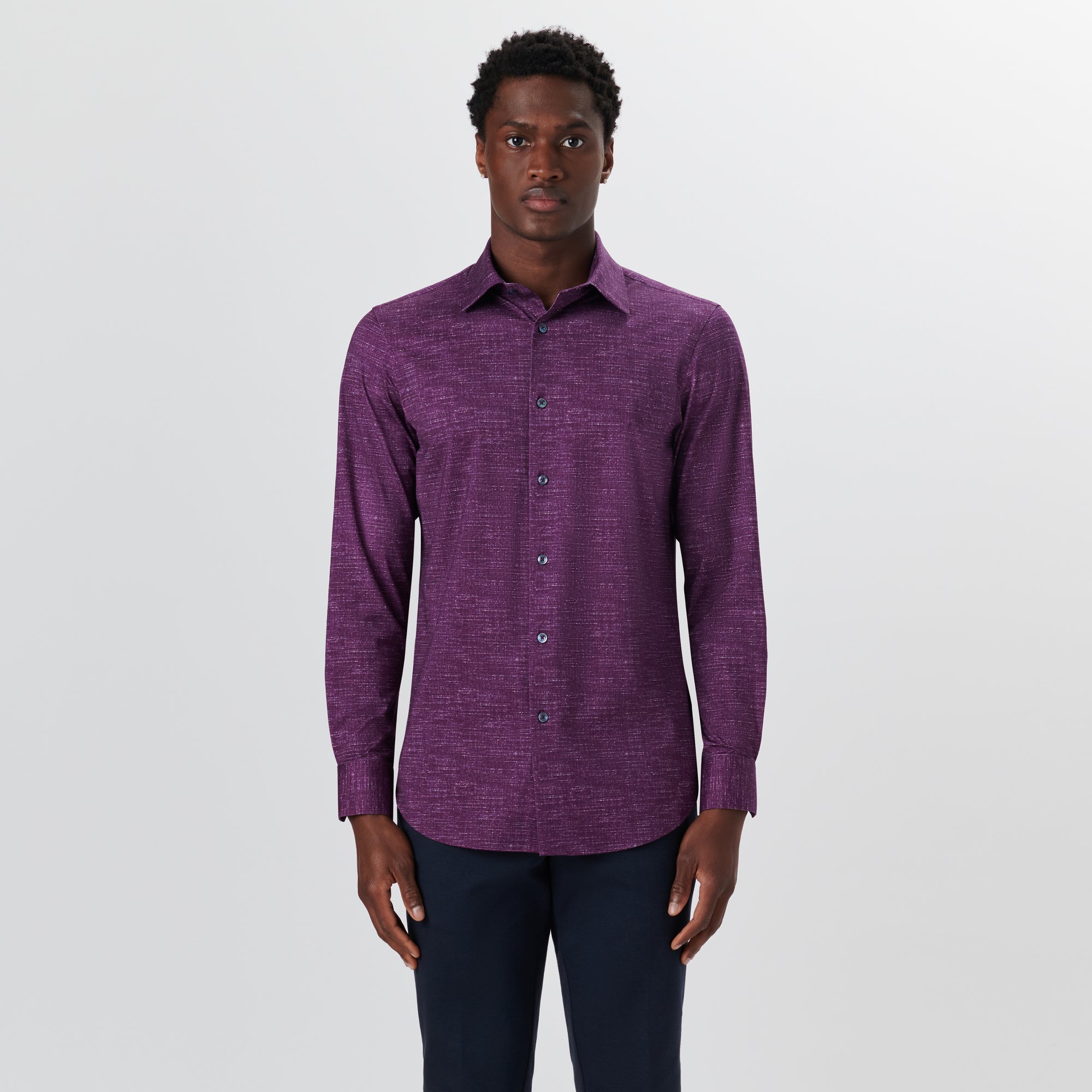 JAMES Chambray Print OoohCotton Shirt