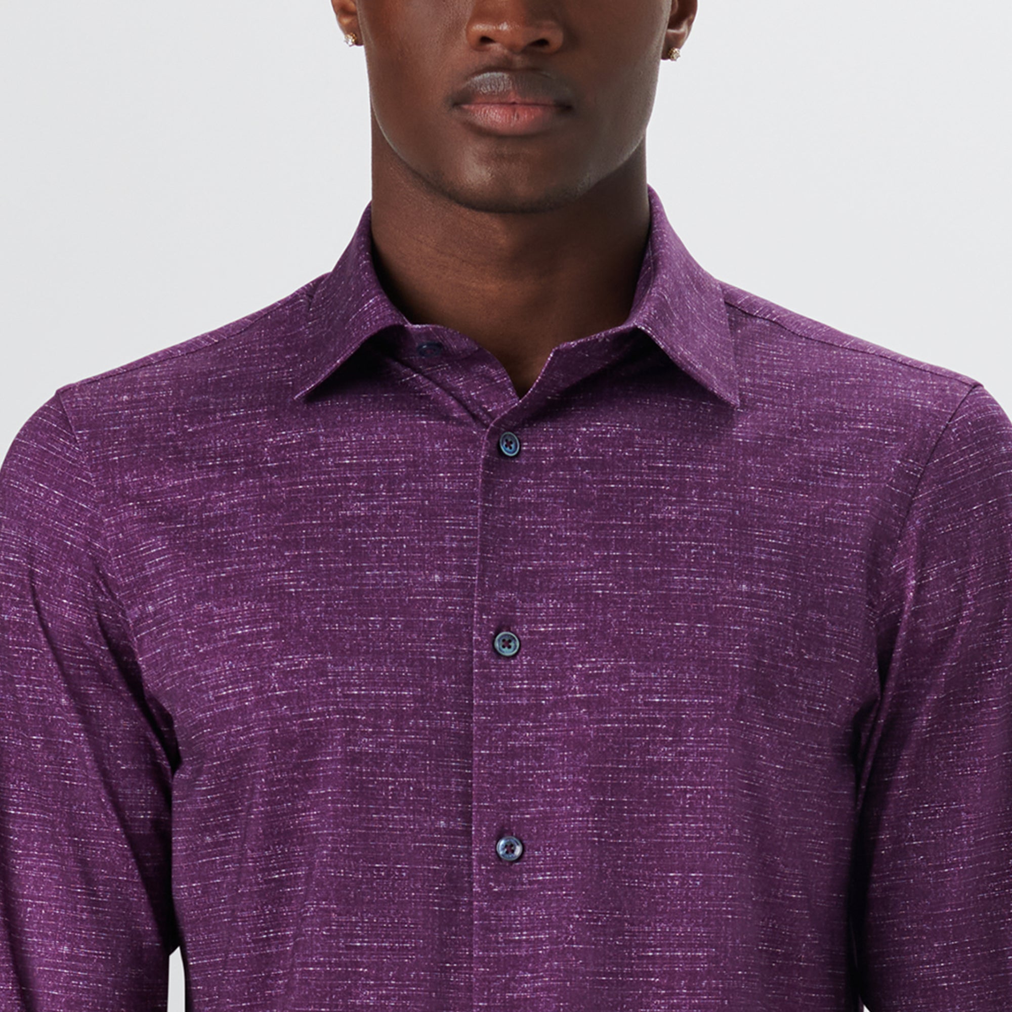 JAMES Chambray Print OoohCotton Shirt