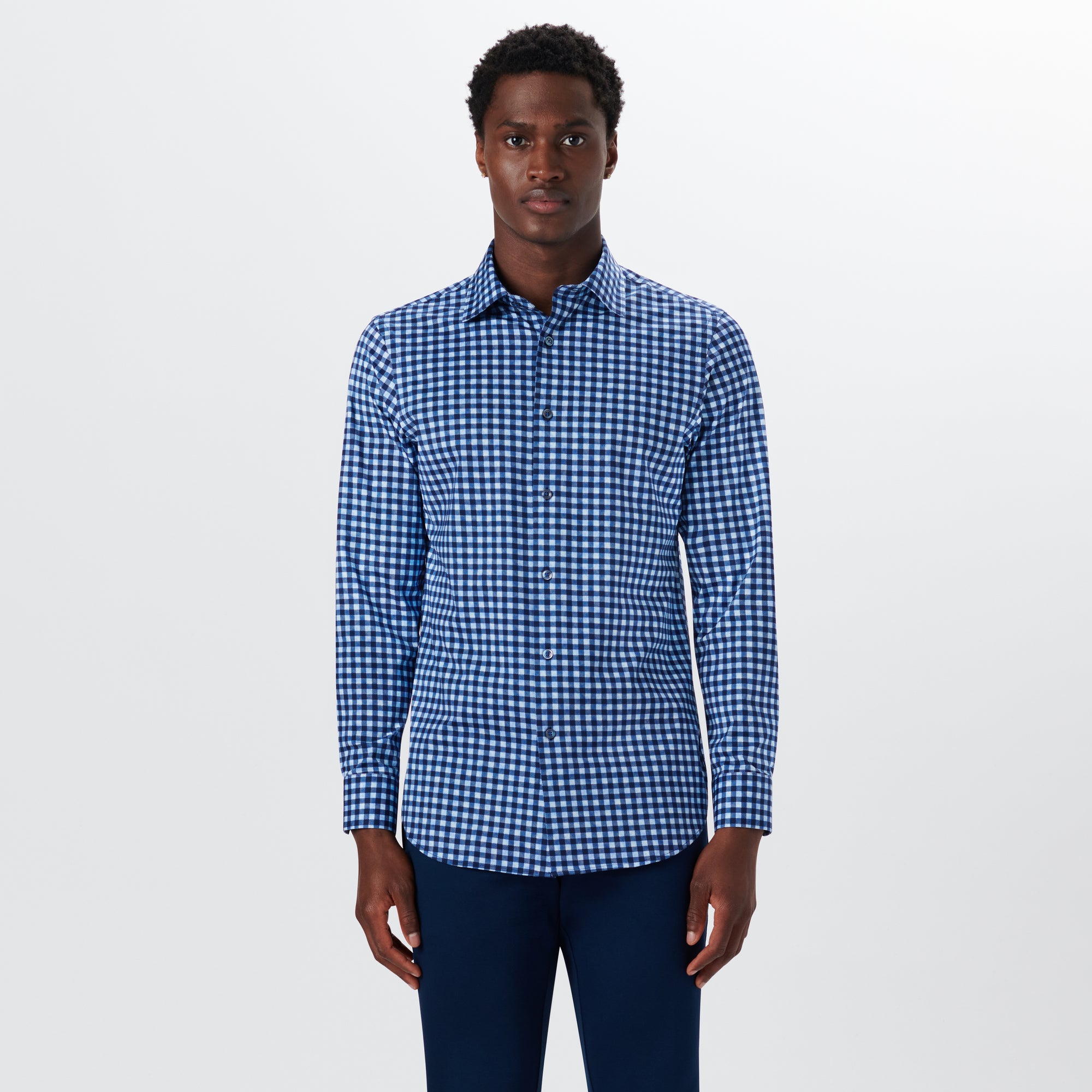 JAMES Shepherd Check OoohCotton Shirt