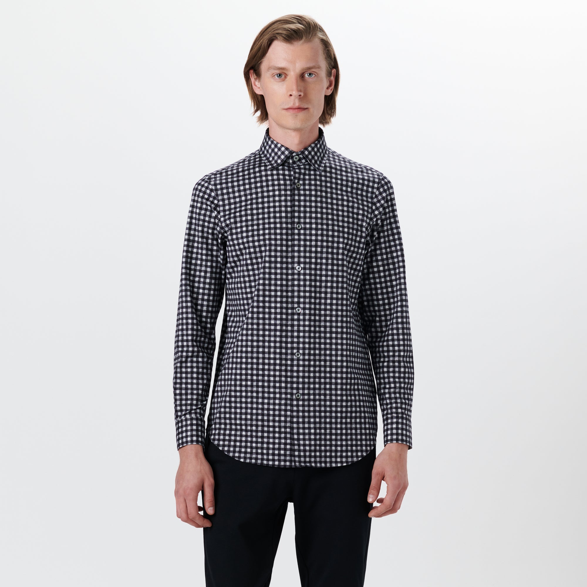 JAMES Shepherd Check OoohCotton Shirt