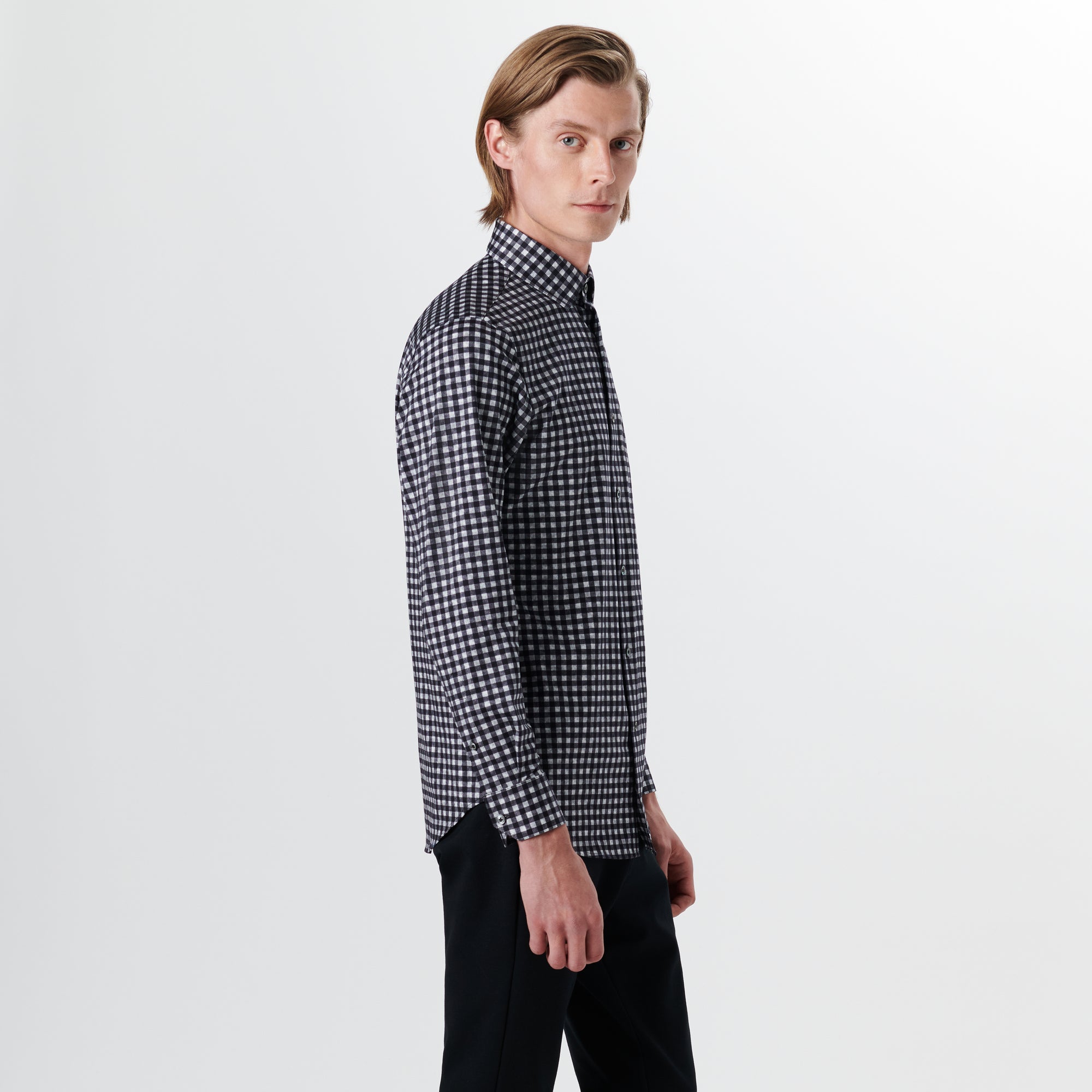 JAMES Shepherd Check OoohCotton Shirt