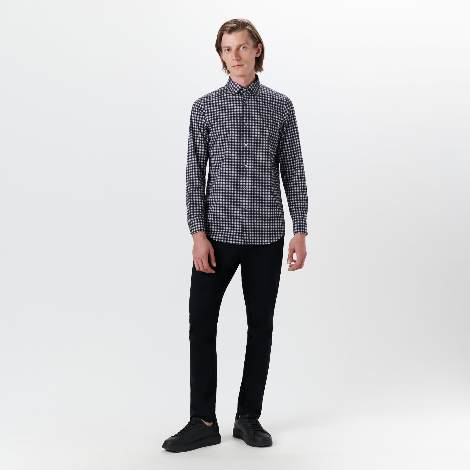 JAMES Shepherd Check OoohCotton Shirt
