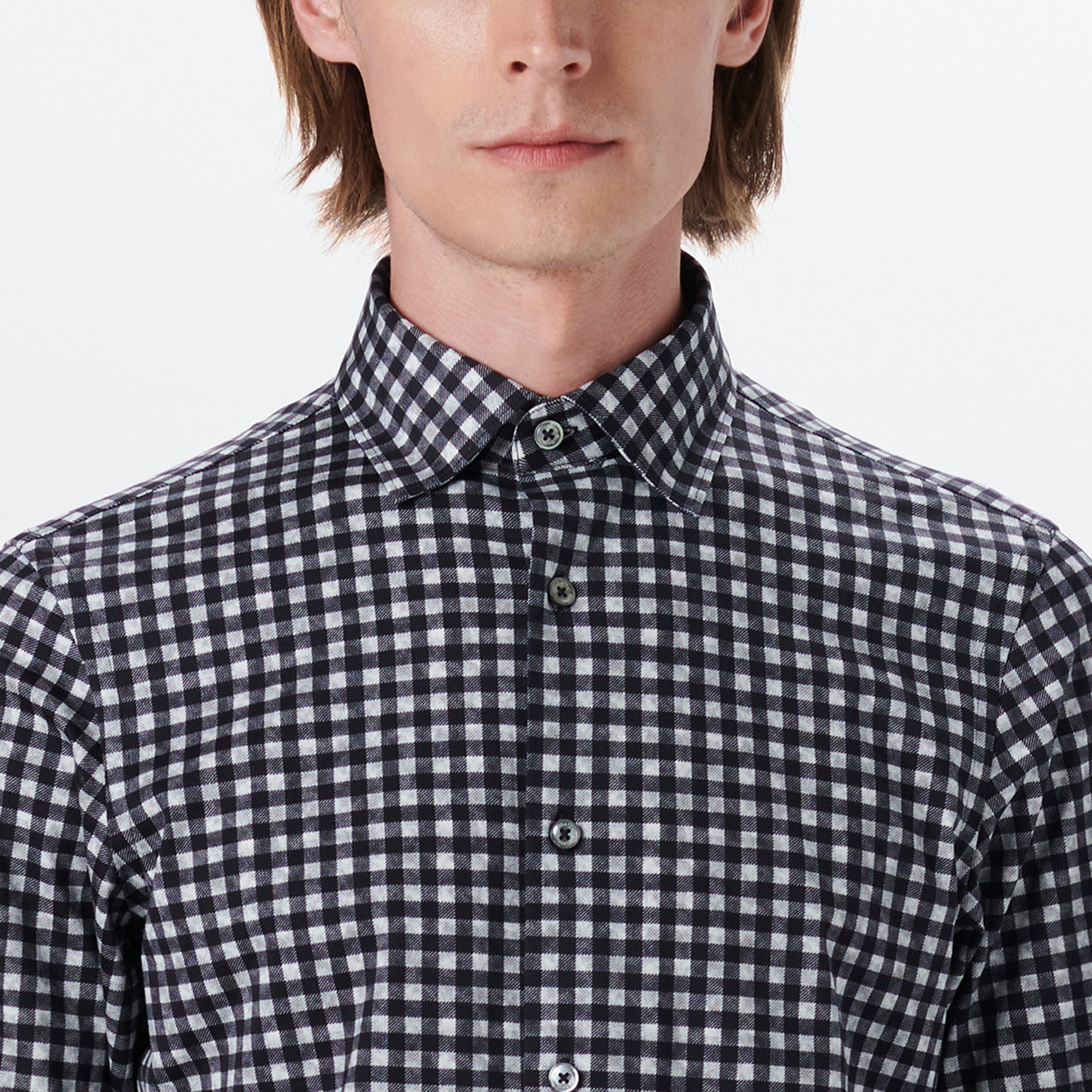 JAMES Shepherd Check OoohCotton Shirt