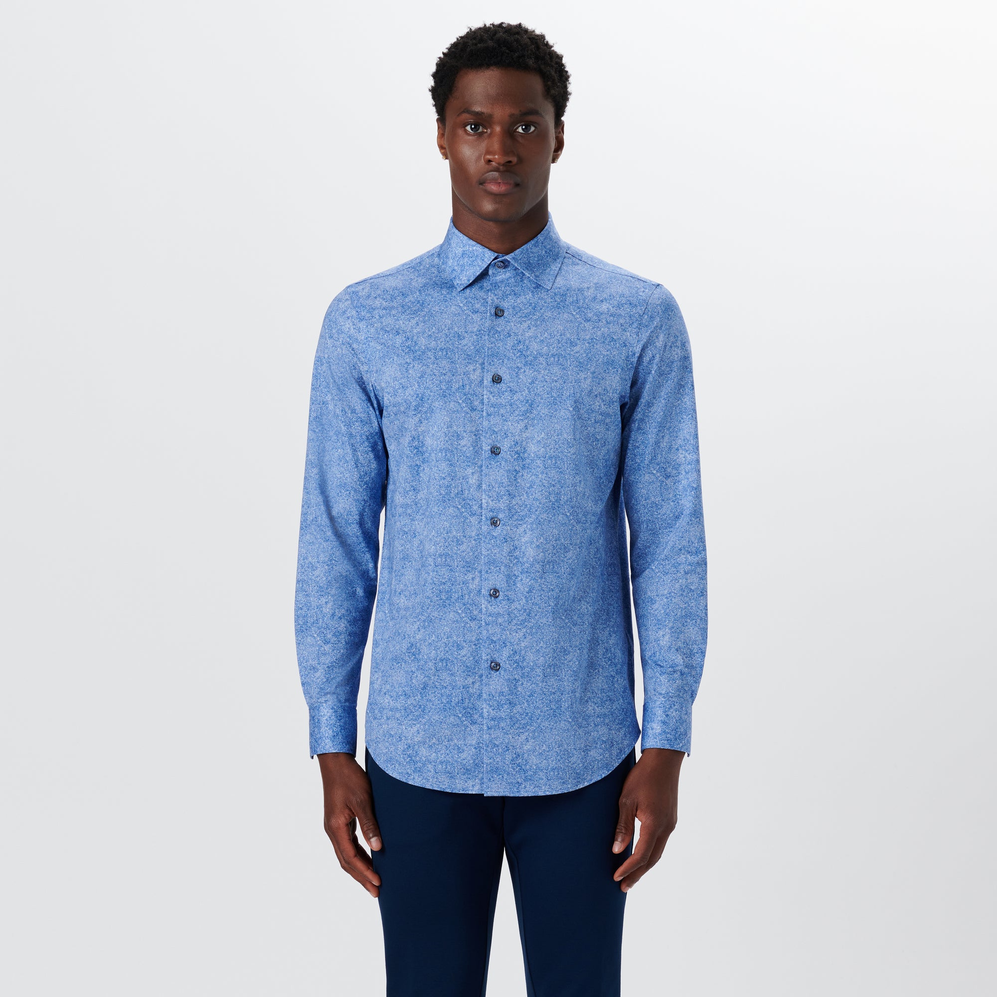JAMES Marble Print OoohCotton Shirt