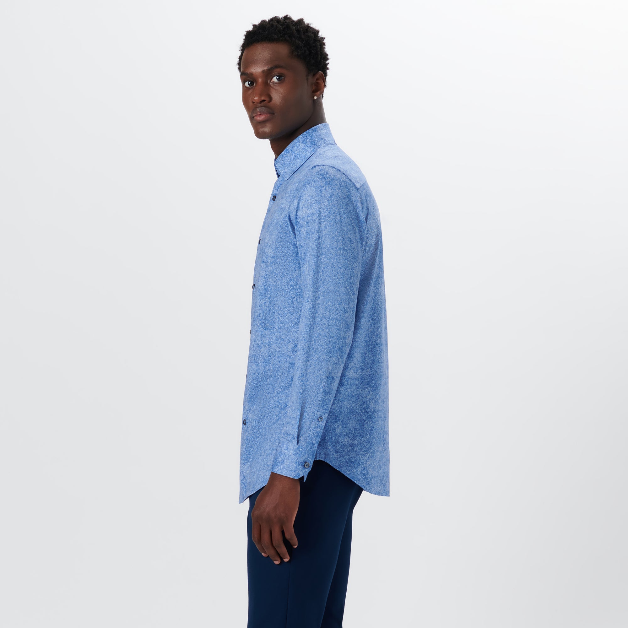 JAMES Marble Print OoohCotton Shirt