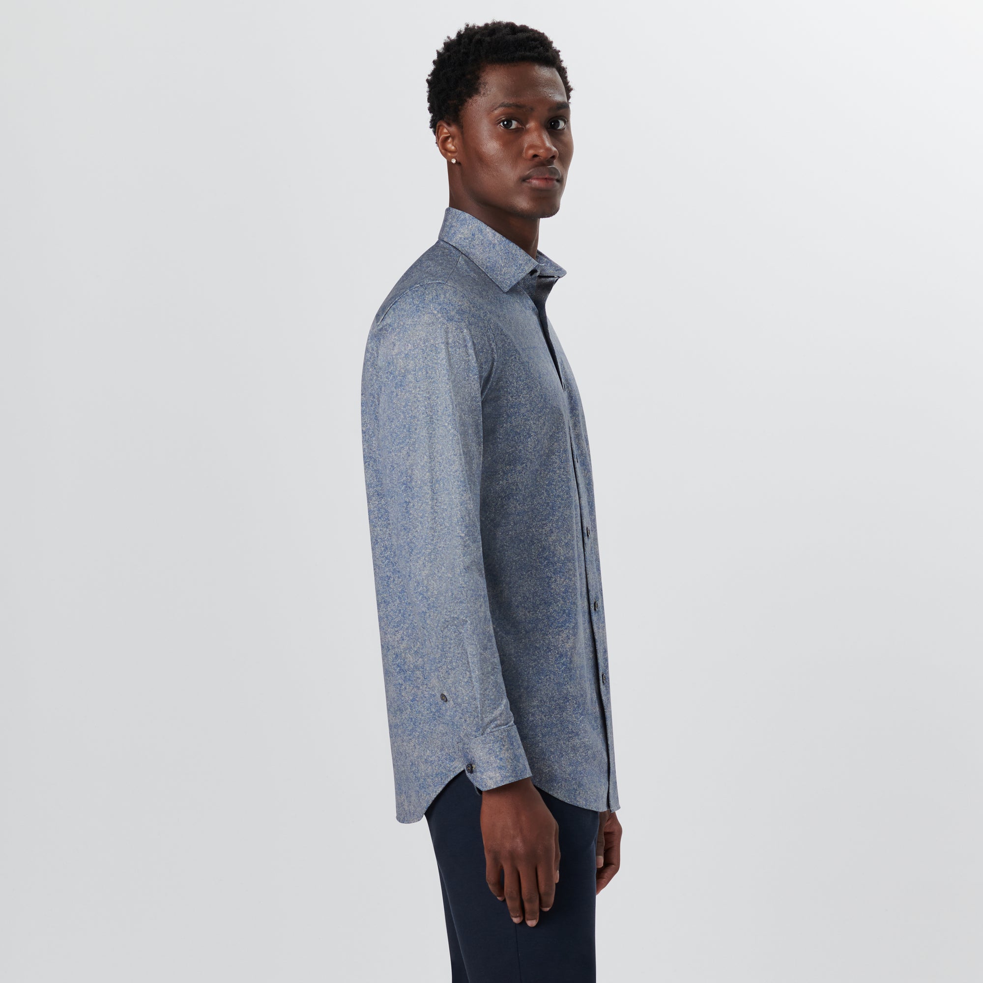 JAMES Marble Print OoohCotton Shirt