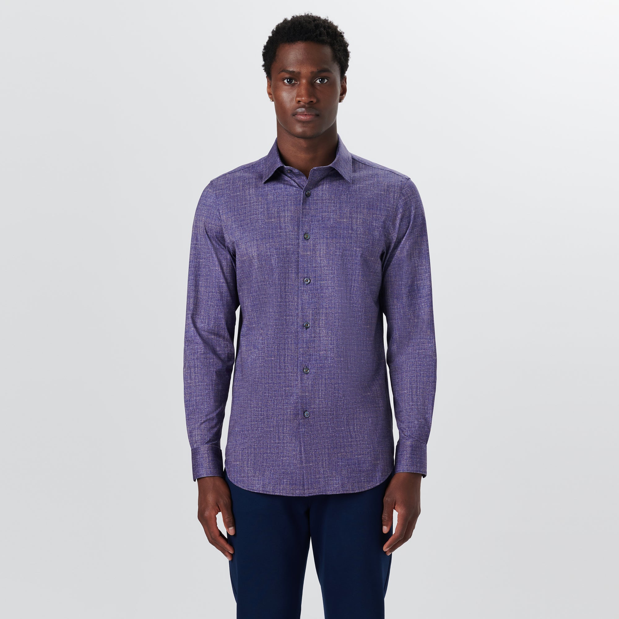 JAMES Chambray Print OoohCotton Shirt