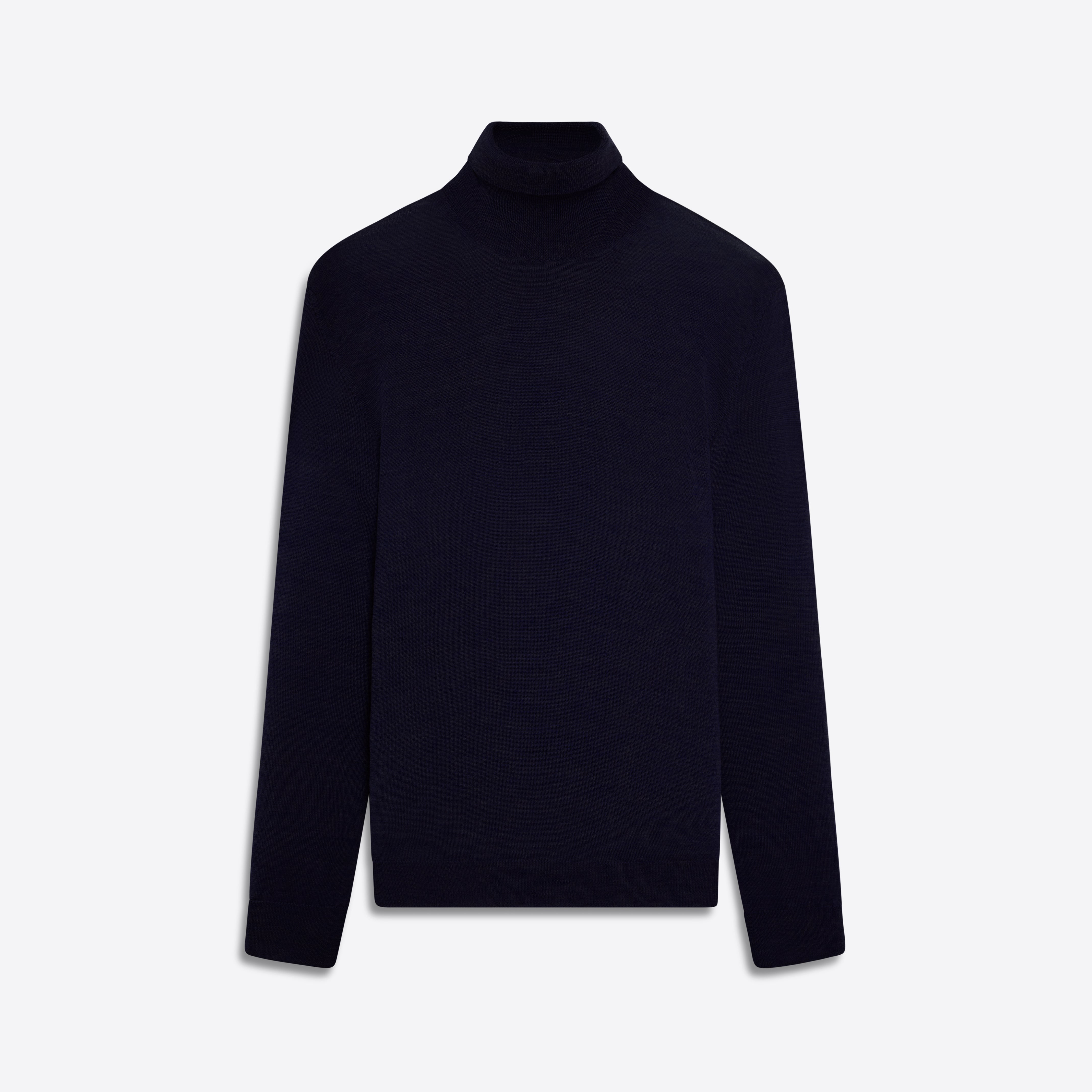 Super Merino Turtle Neck Solid Sweater – BUGATCHI