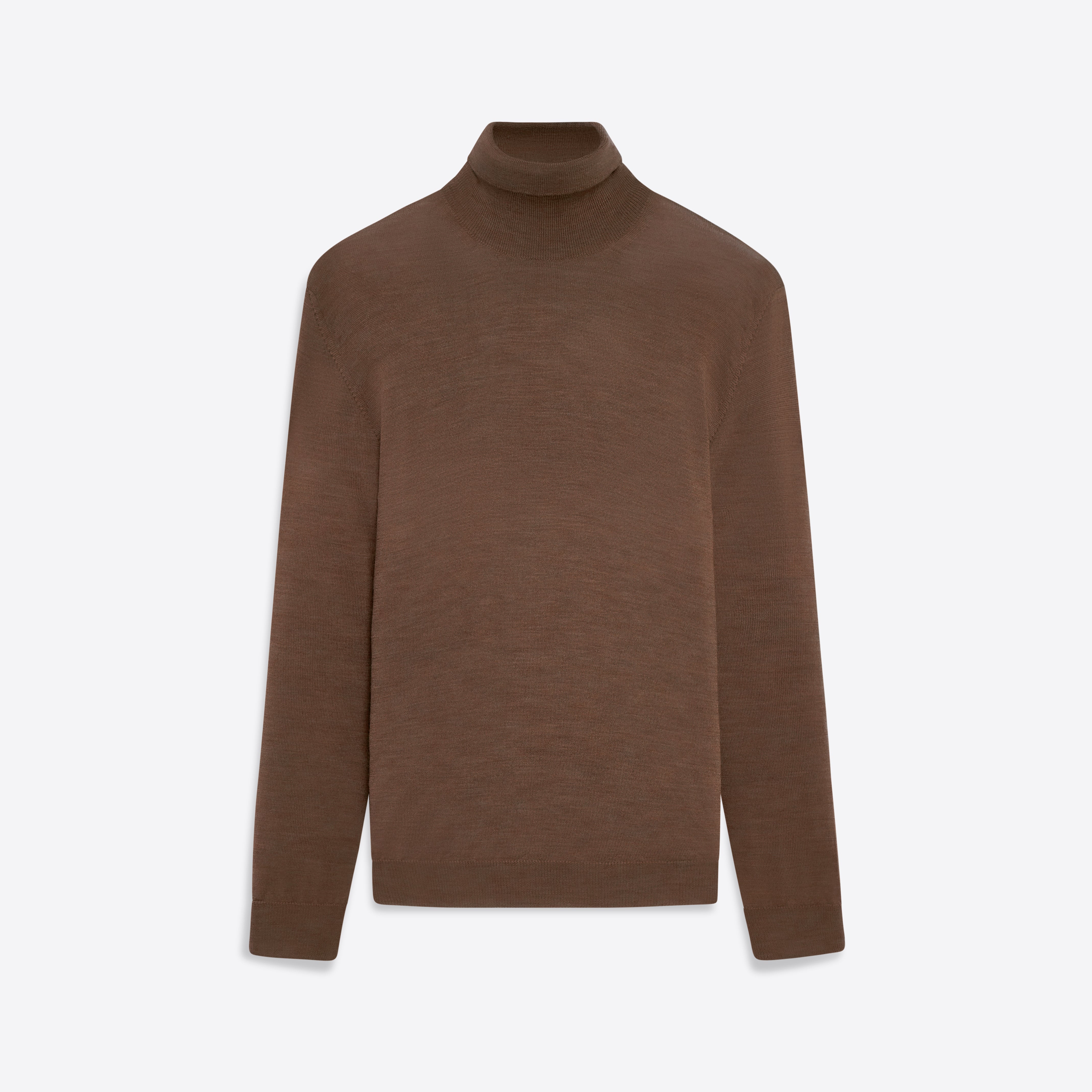 Super Merino Turtle Neck Solid Sweater – BUGATCHI
