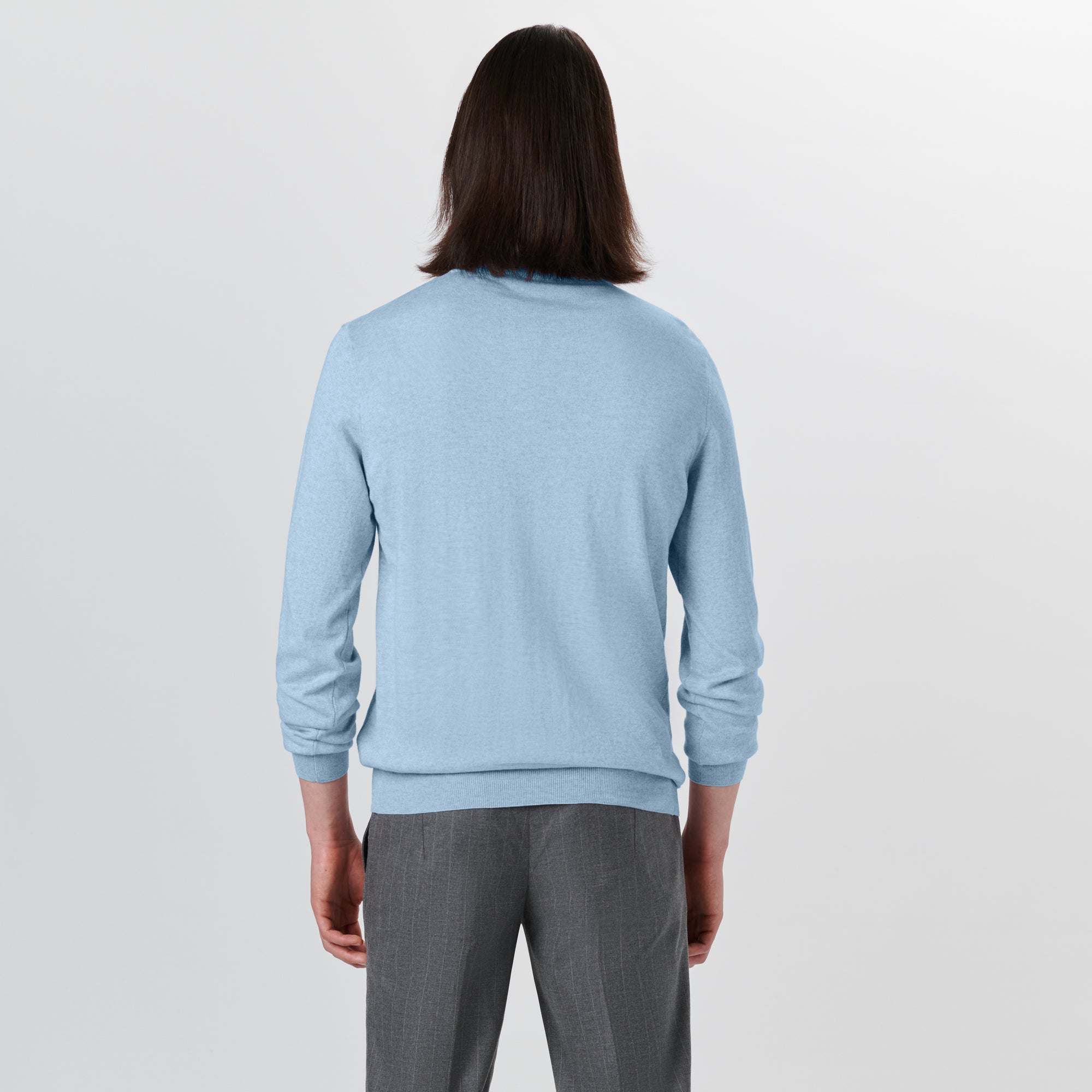 Melange Quarter Zip Pullover Sweater