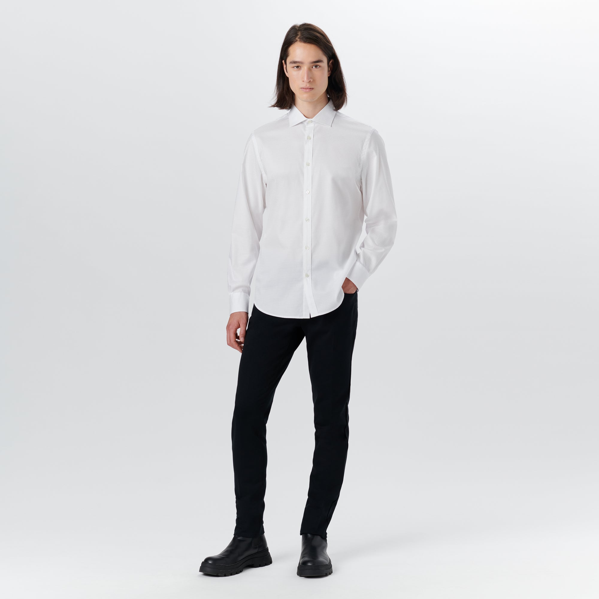 AXEL Chain Link Jacquard Shirt