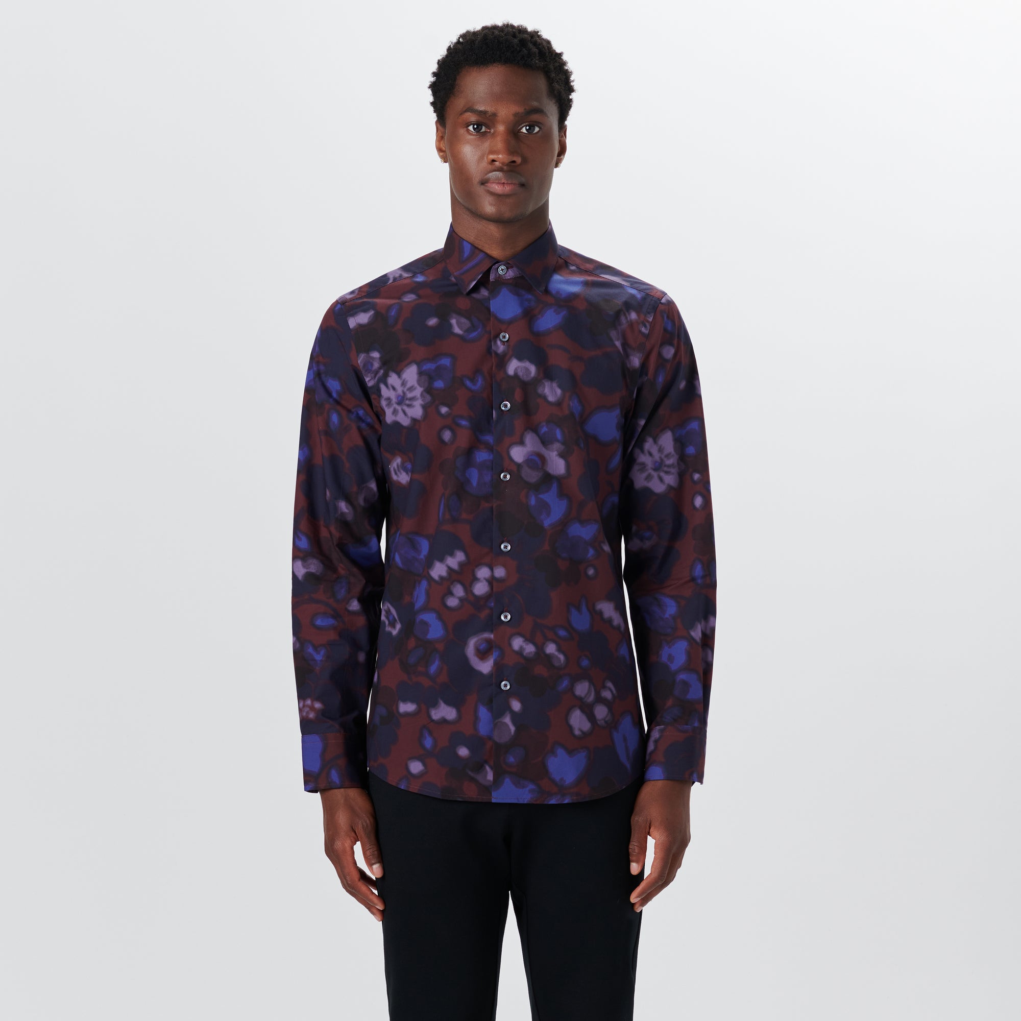 JULIAN Liberty Betsy Shadow Print Shirt