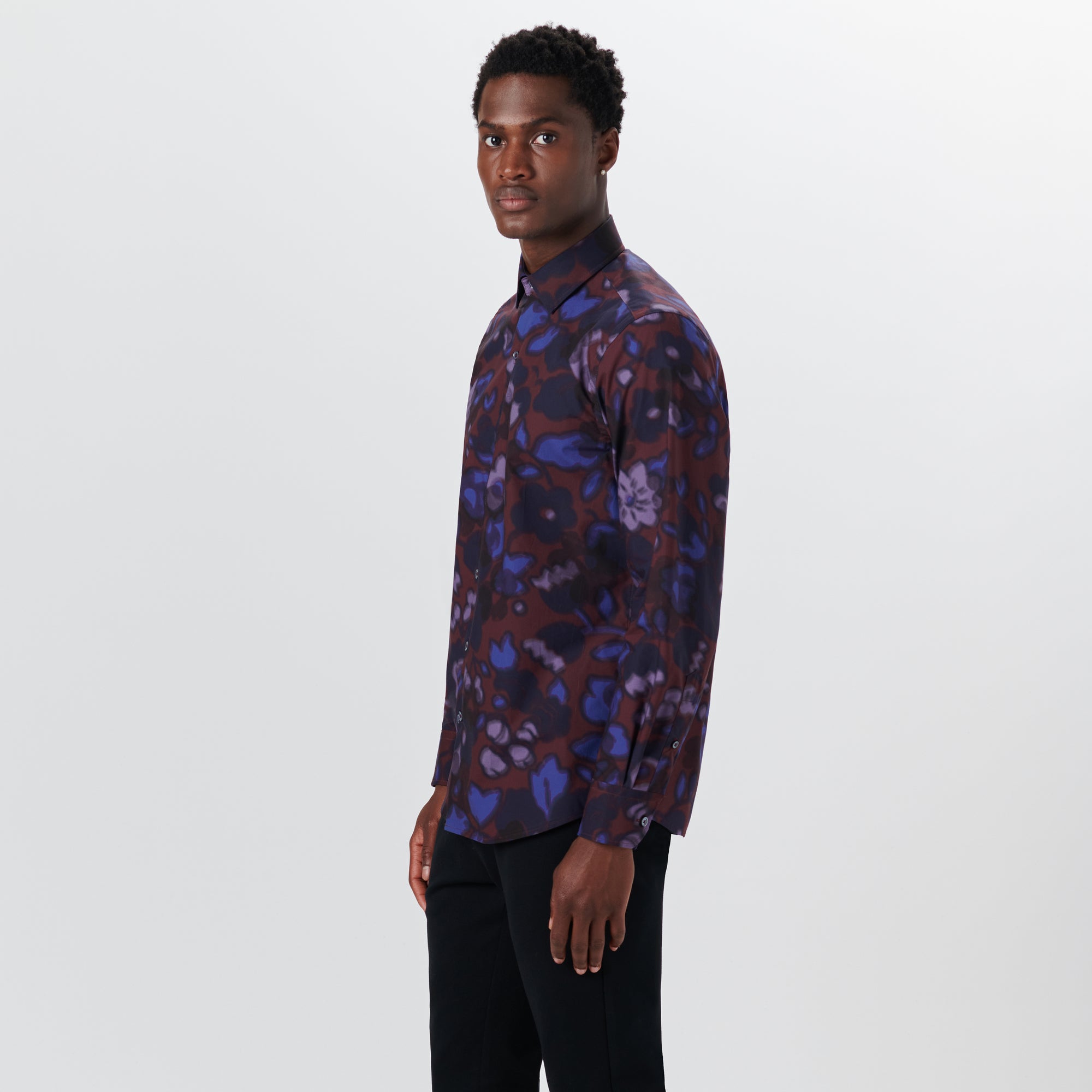 JULIAN Liberty Betsy Shadow Print Shirt