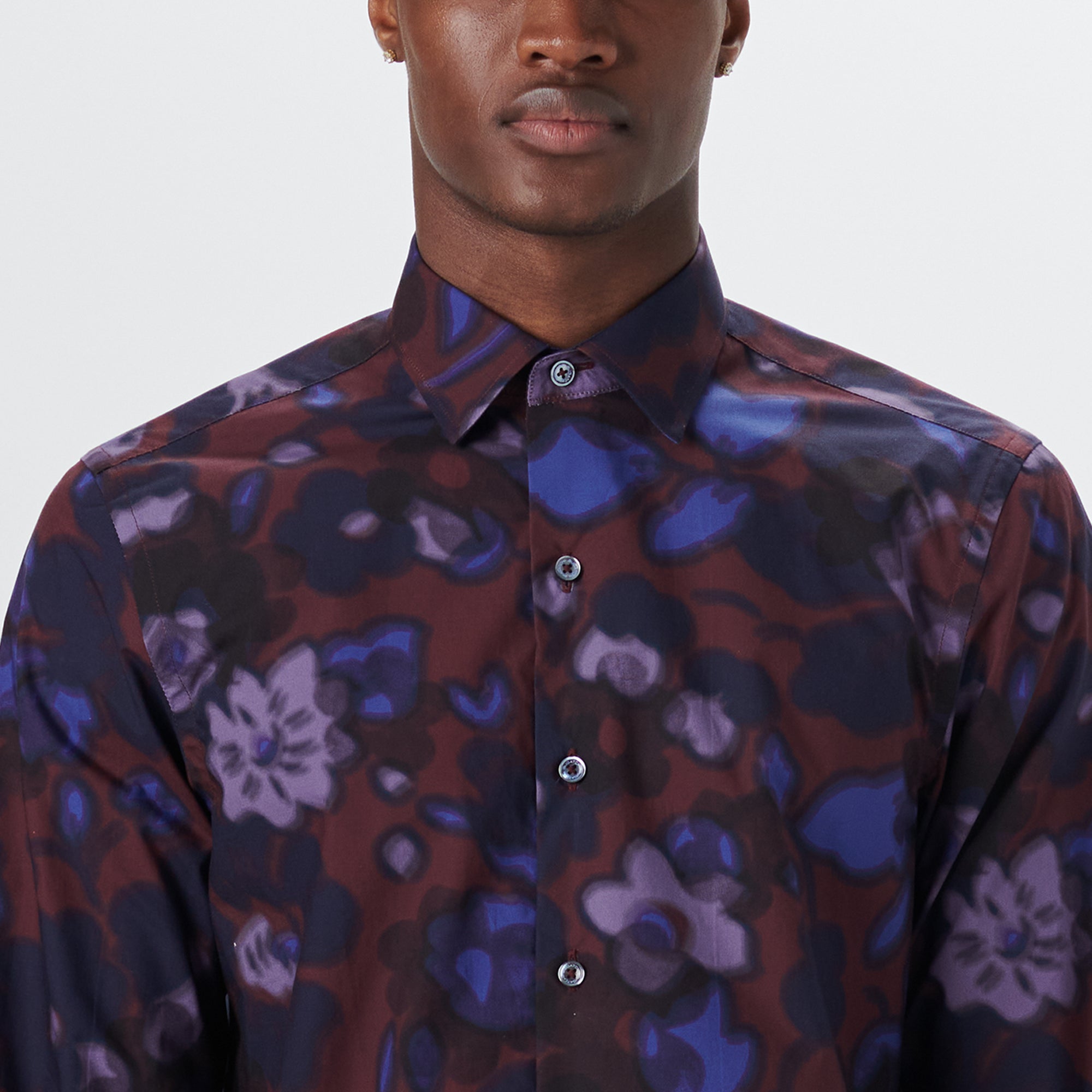 JULIAN Liberty Betsy Shadow Print Shirt