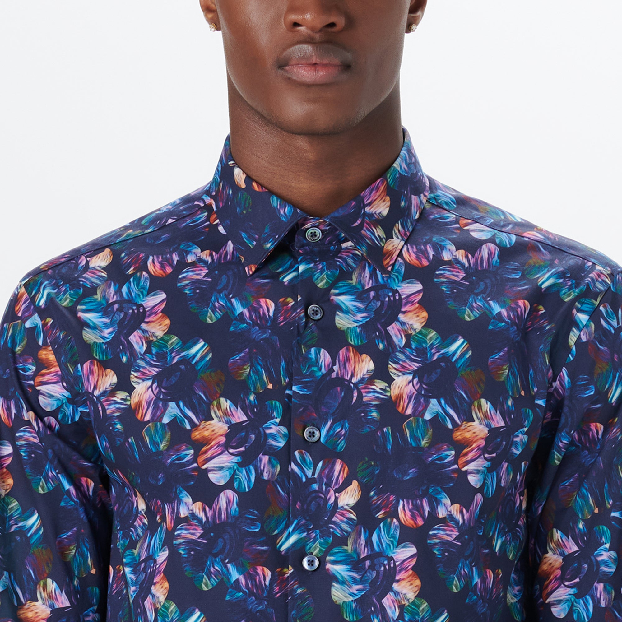 JULIAN Floral Print Shirt