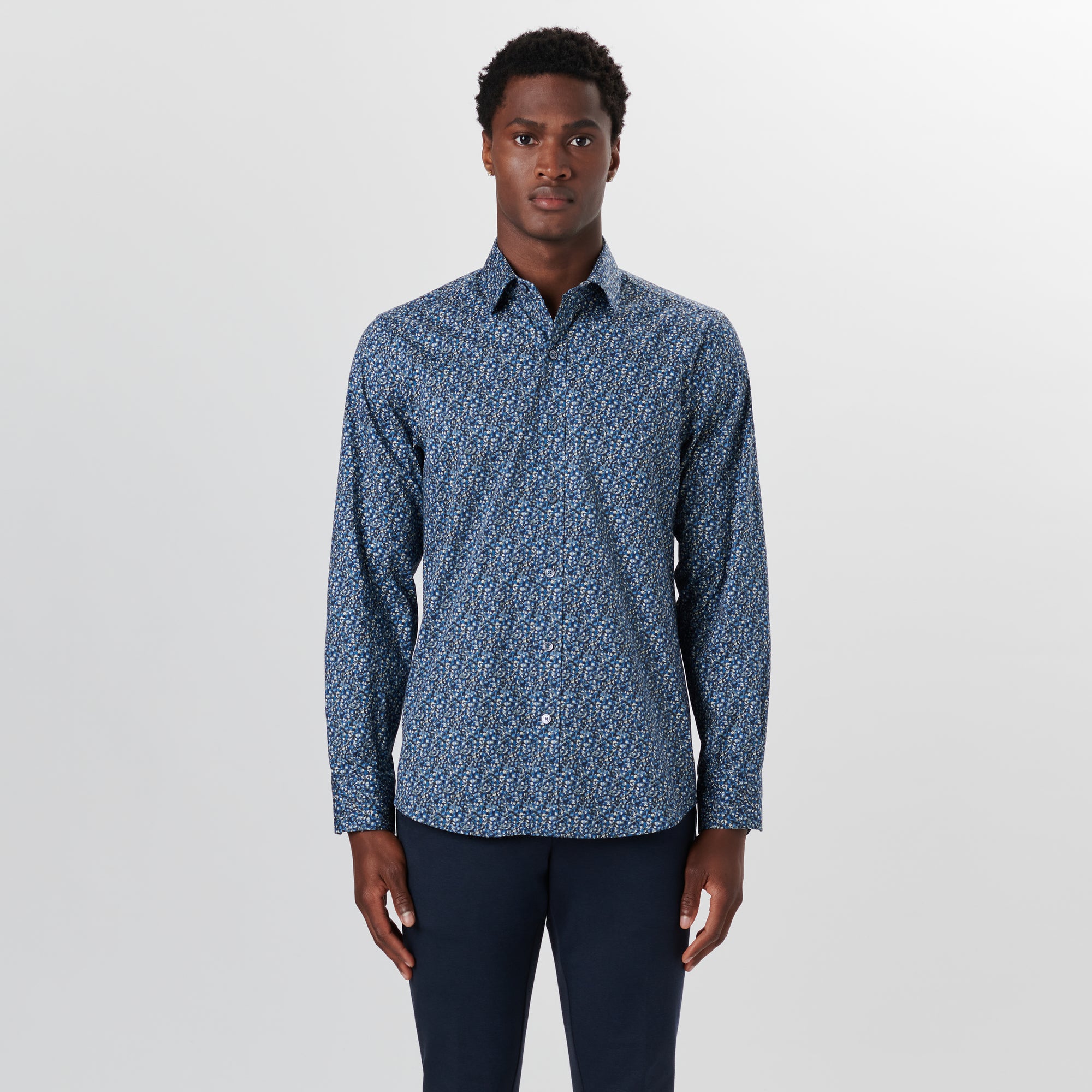 JULIAN Abstract Print Shirt