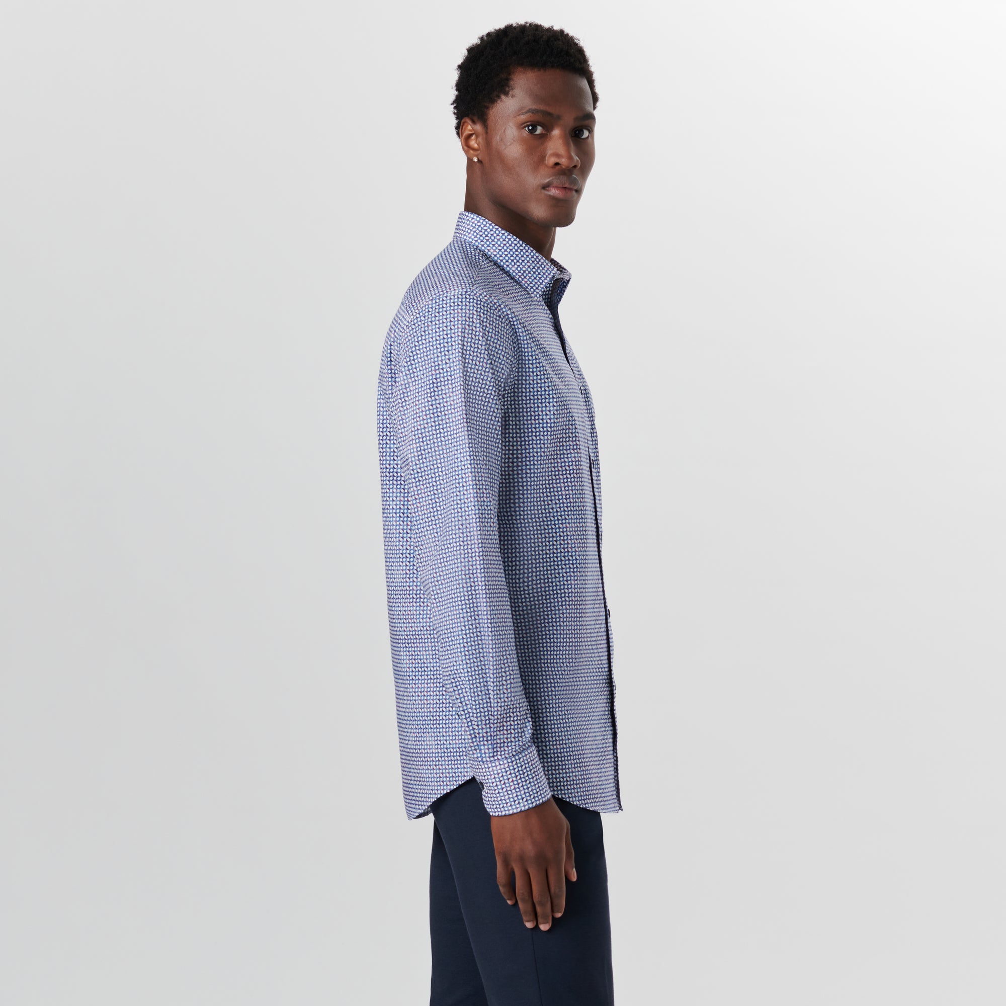 JULIAN Geometric Print Shirt