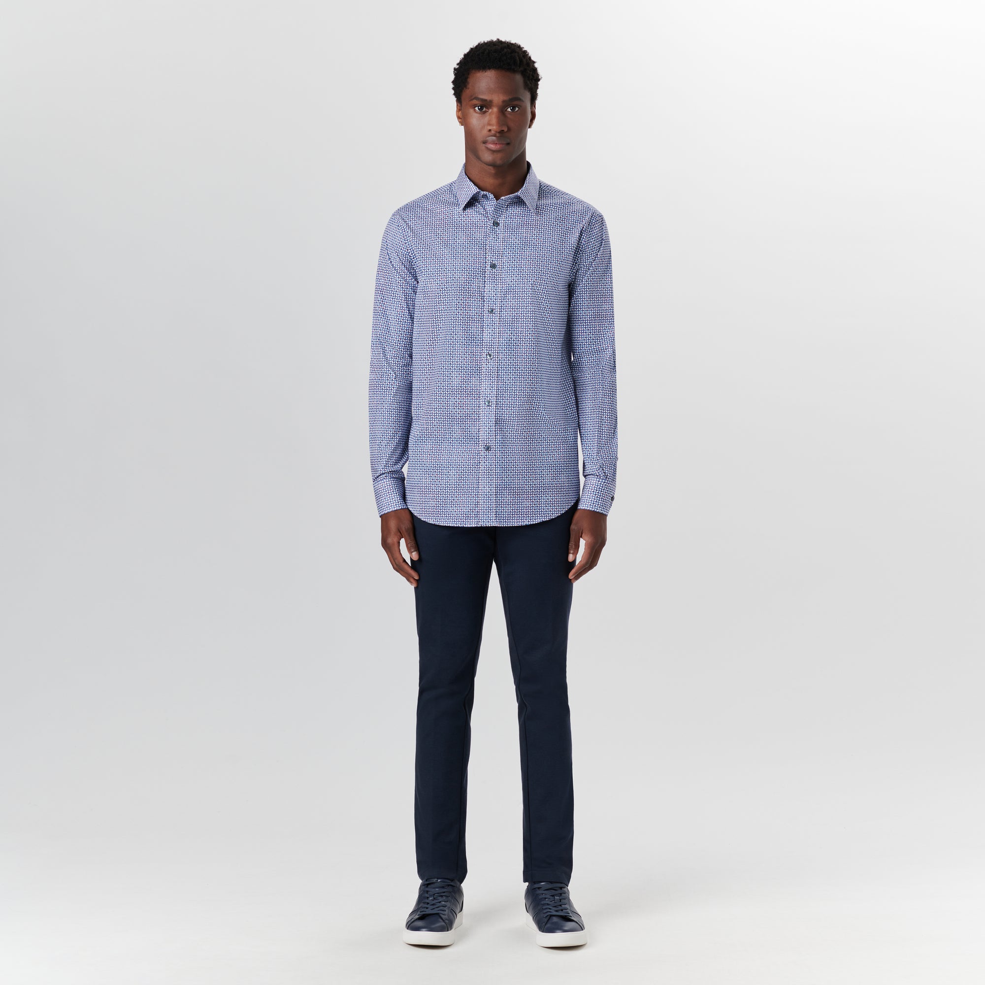 JULIAN Geometric Print Shirt