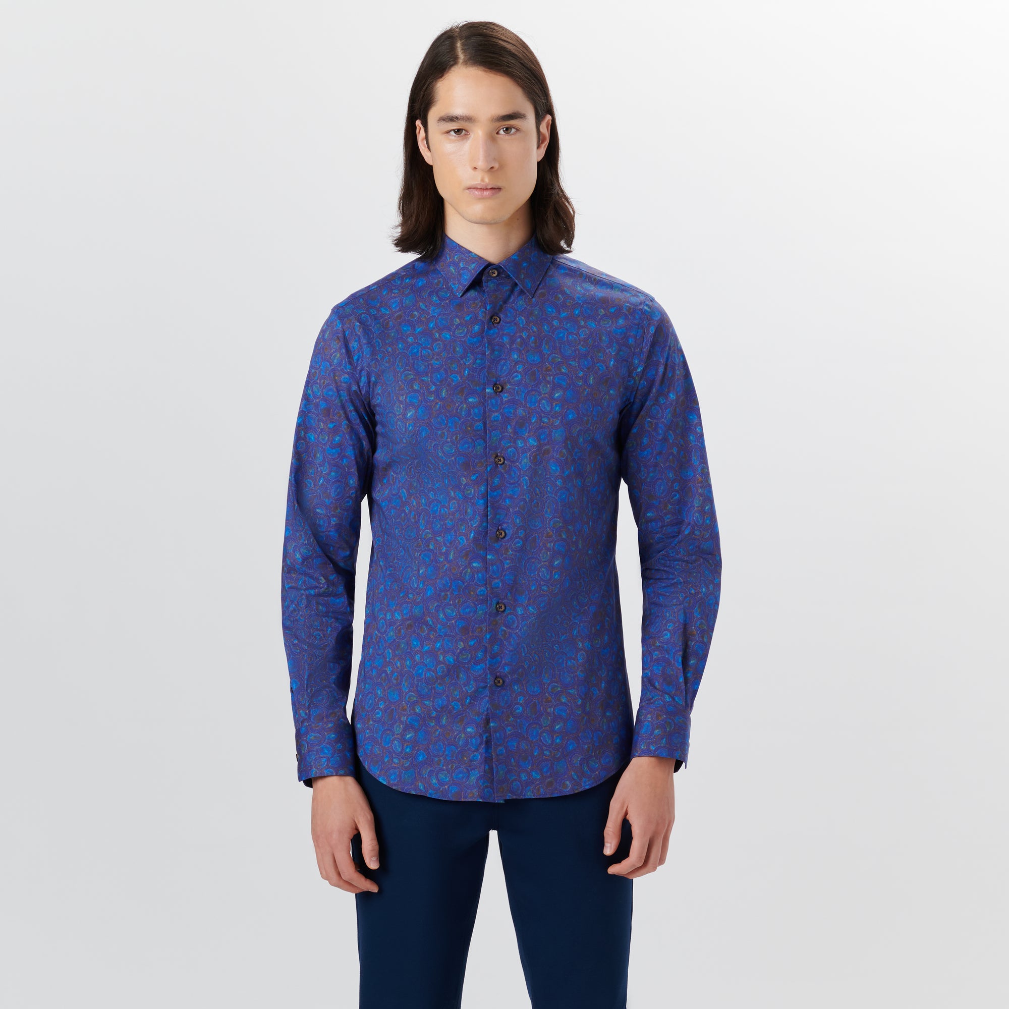 JULIAN Abstract Print Shirt