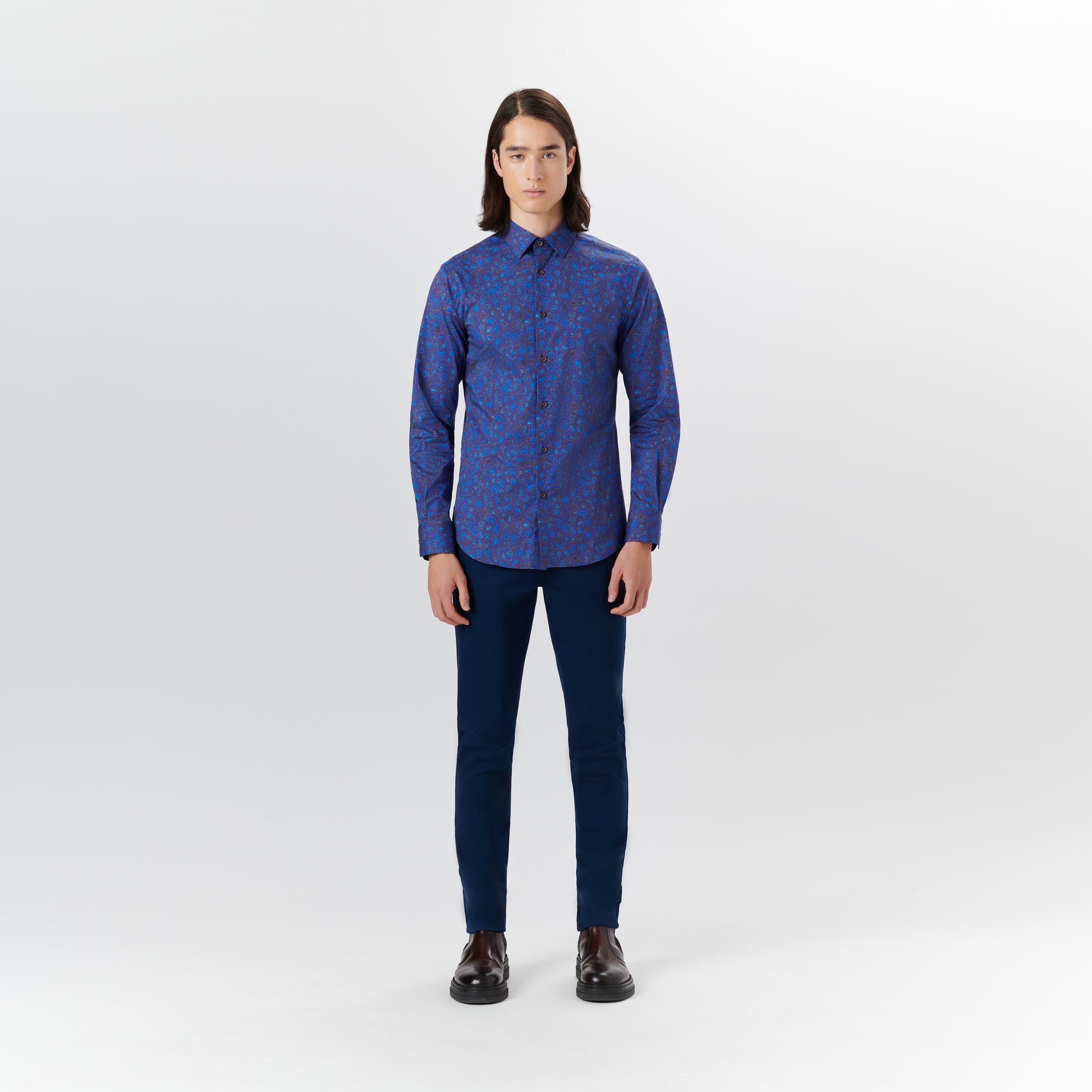 JULIAN Abstract Print Shirt