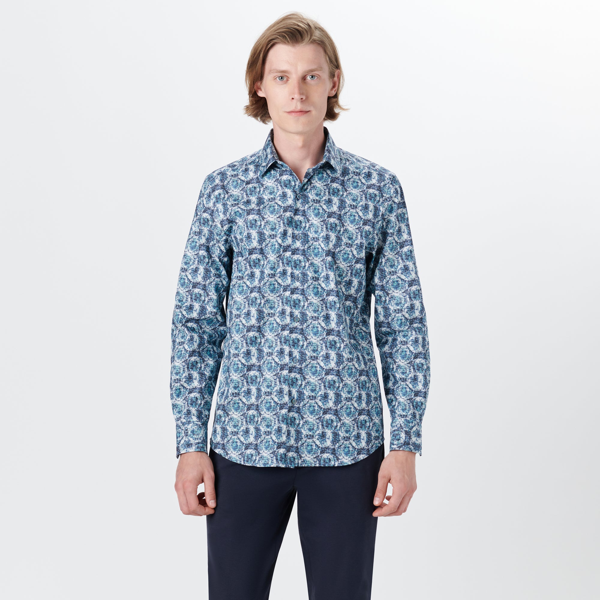JULIAN Abstract Print Shirt