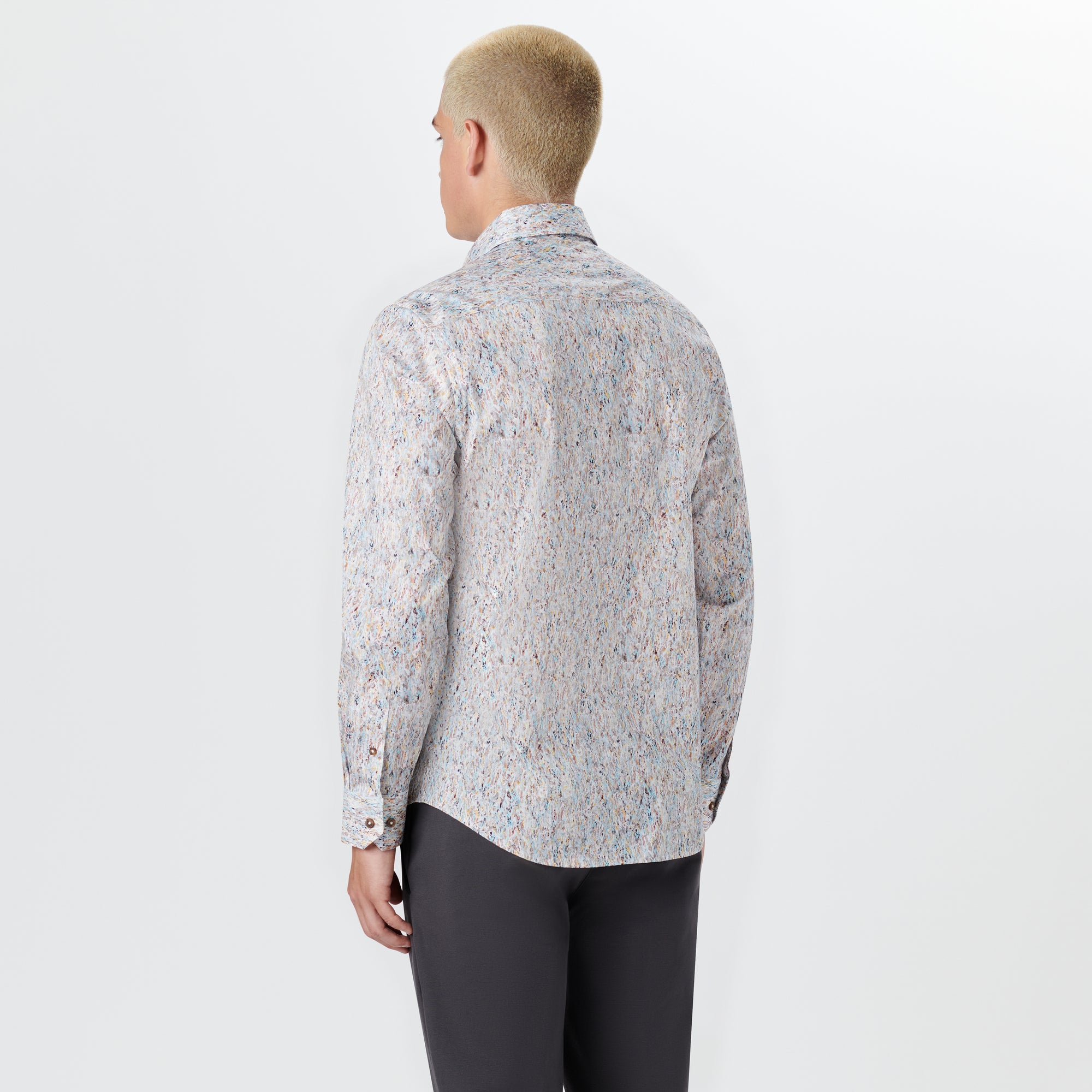 JULIAN Marble Print Shirt