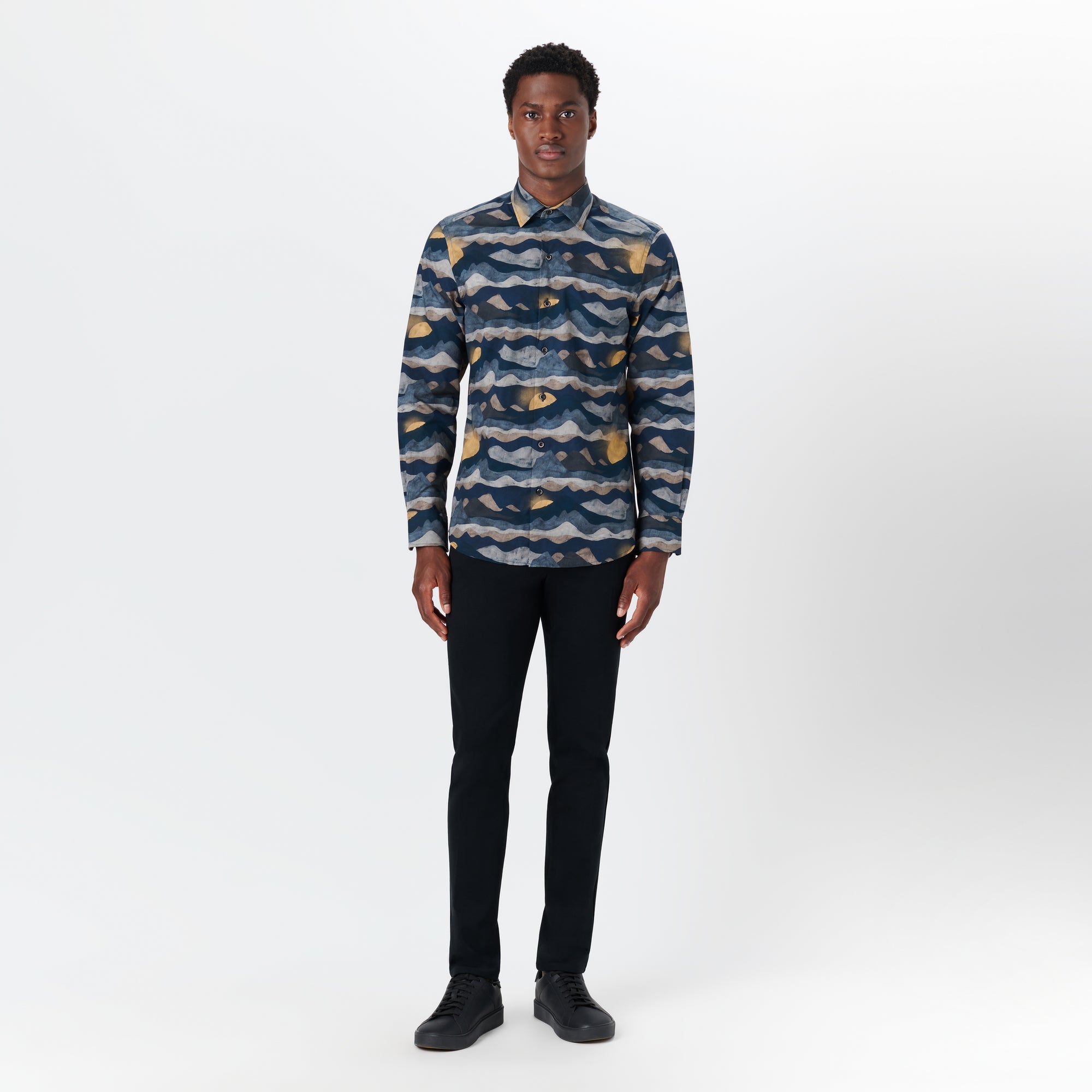 JULIAN Abstract Print Shirt