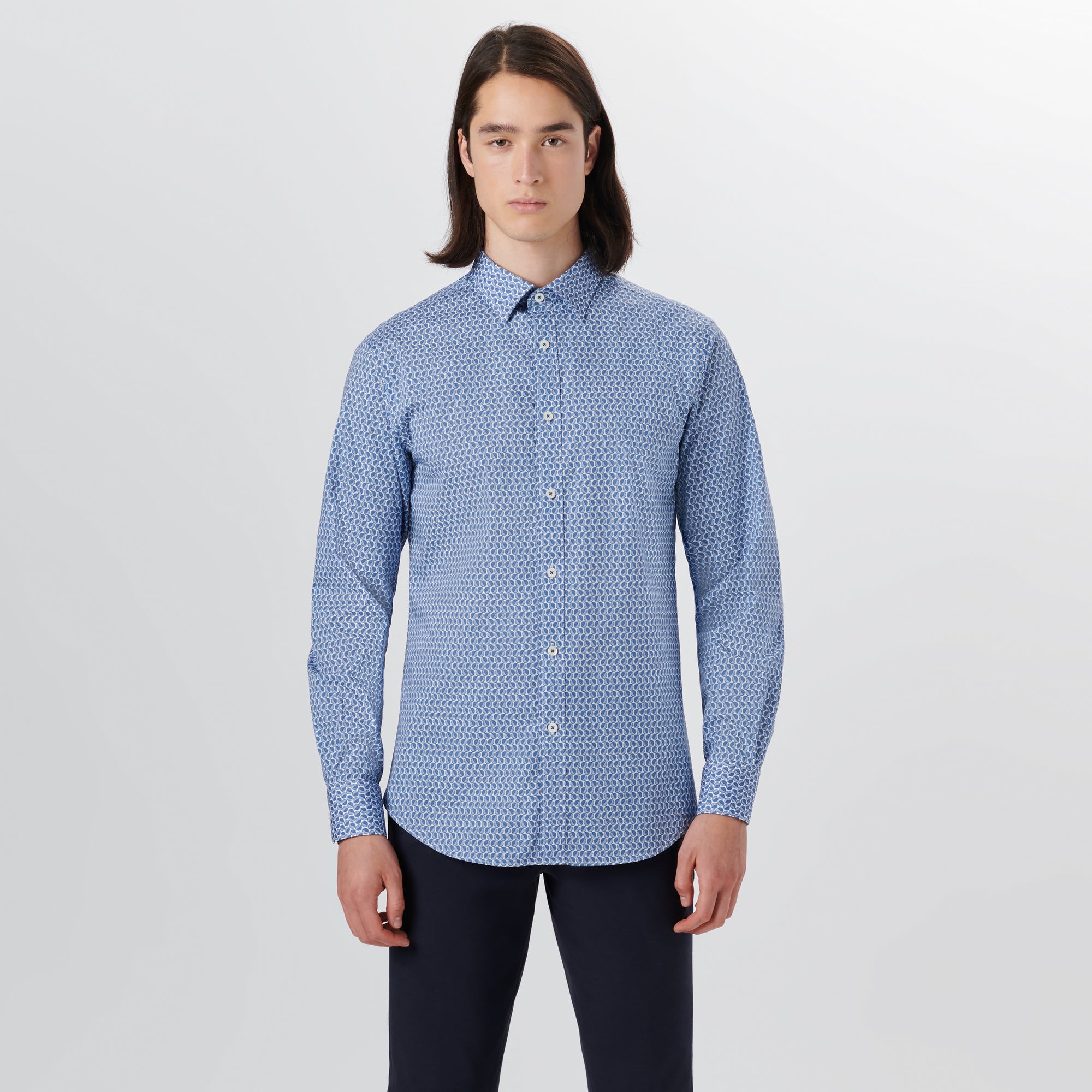 JULIAN Abstract Print Shirt