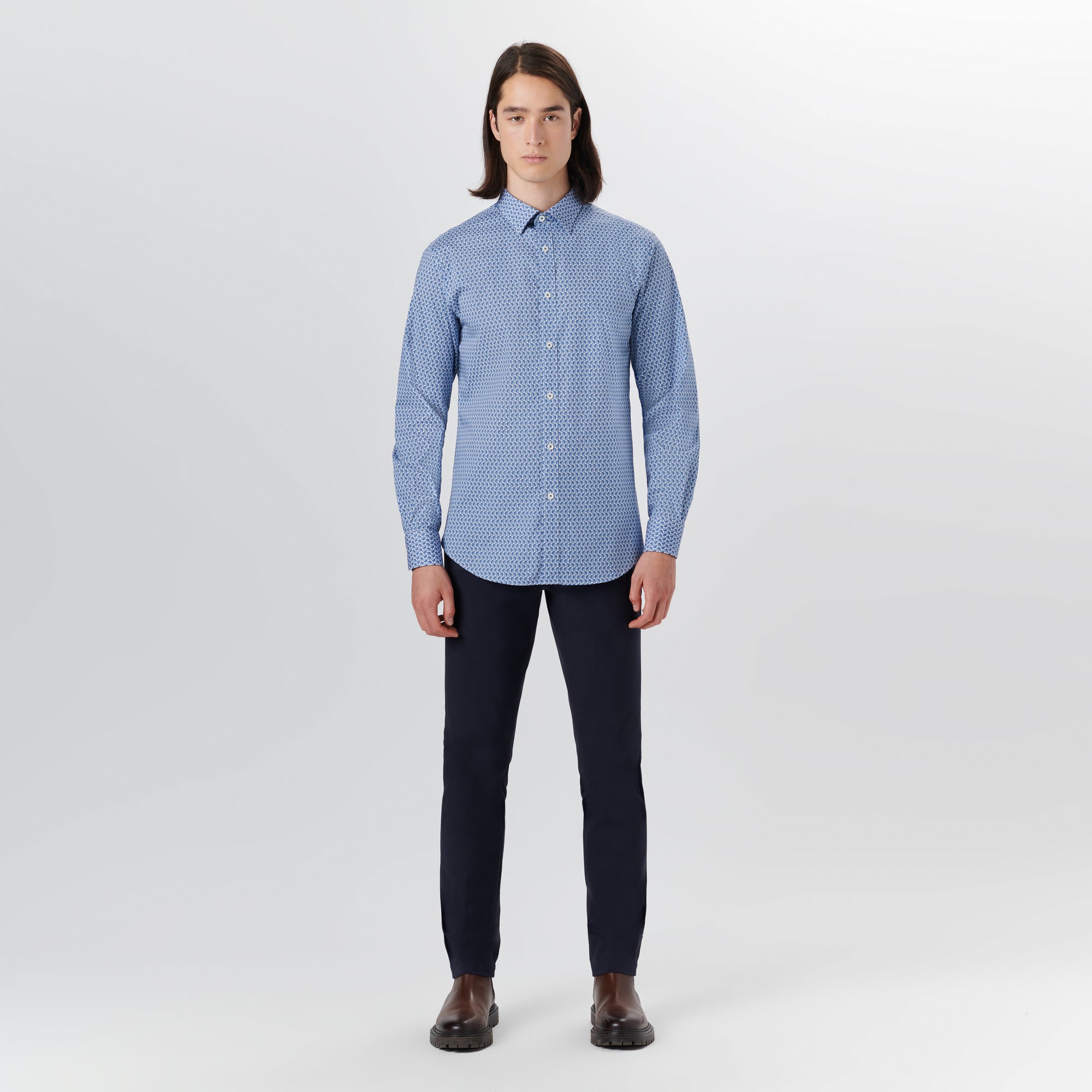 JULIAN Abstract Print Shirt