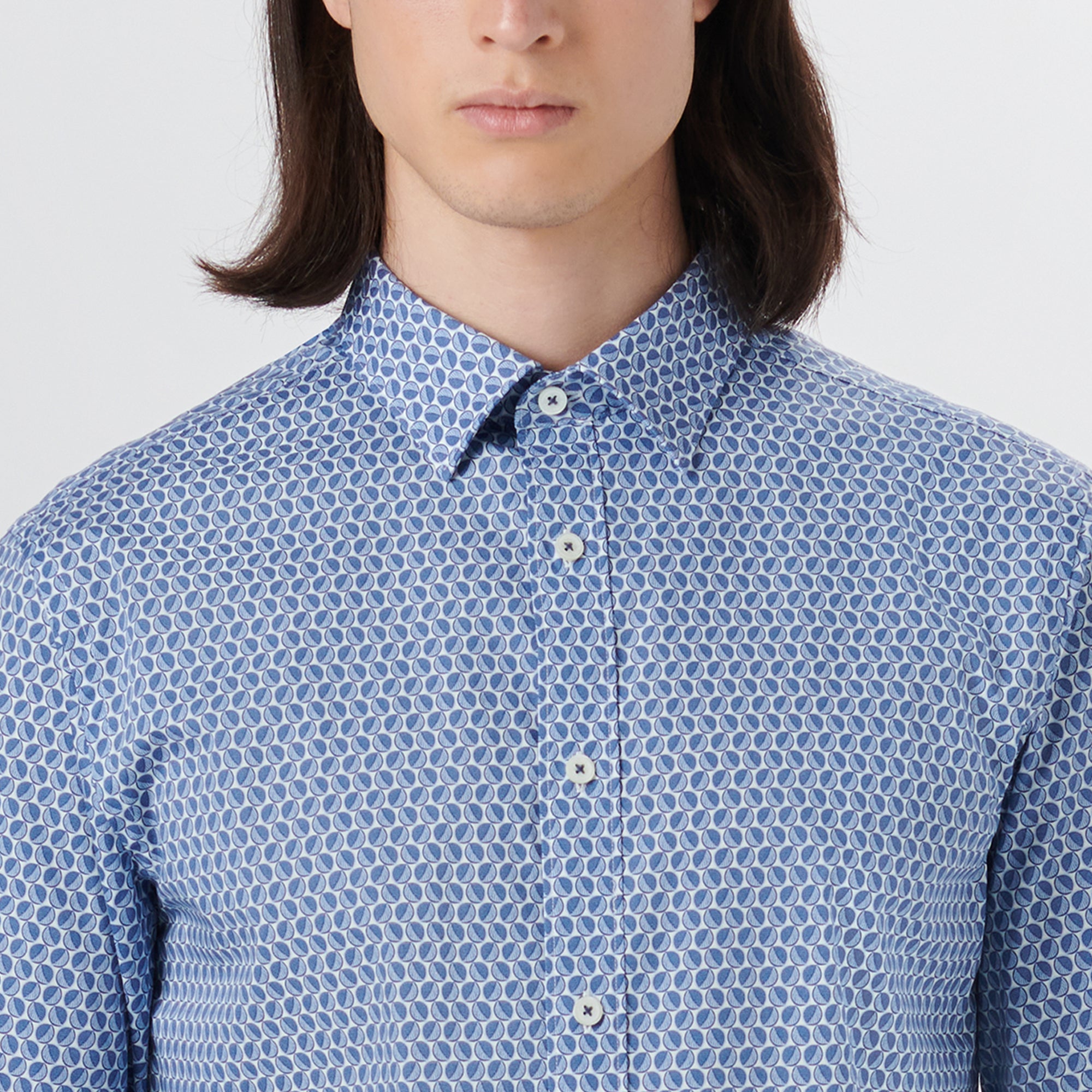JULIAN Abstract Print Shirt