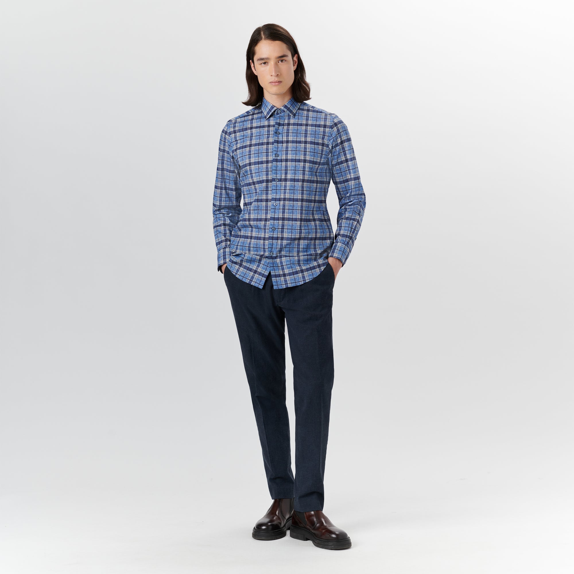 JULIAN Plaid Check Shirt