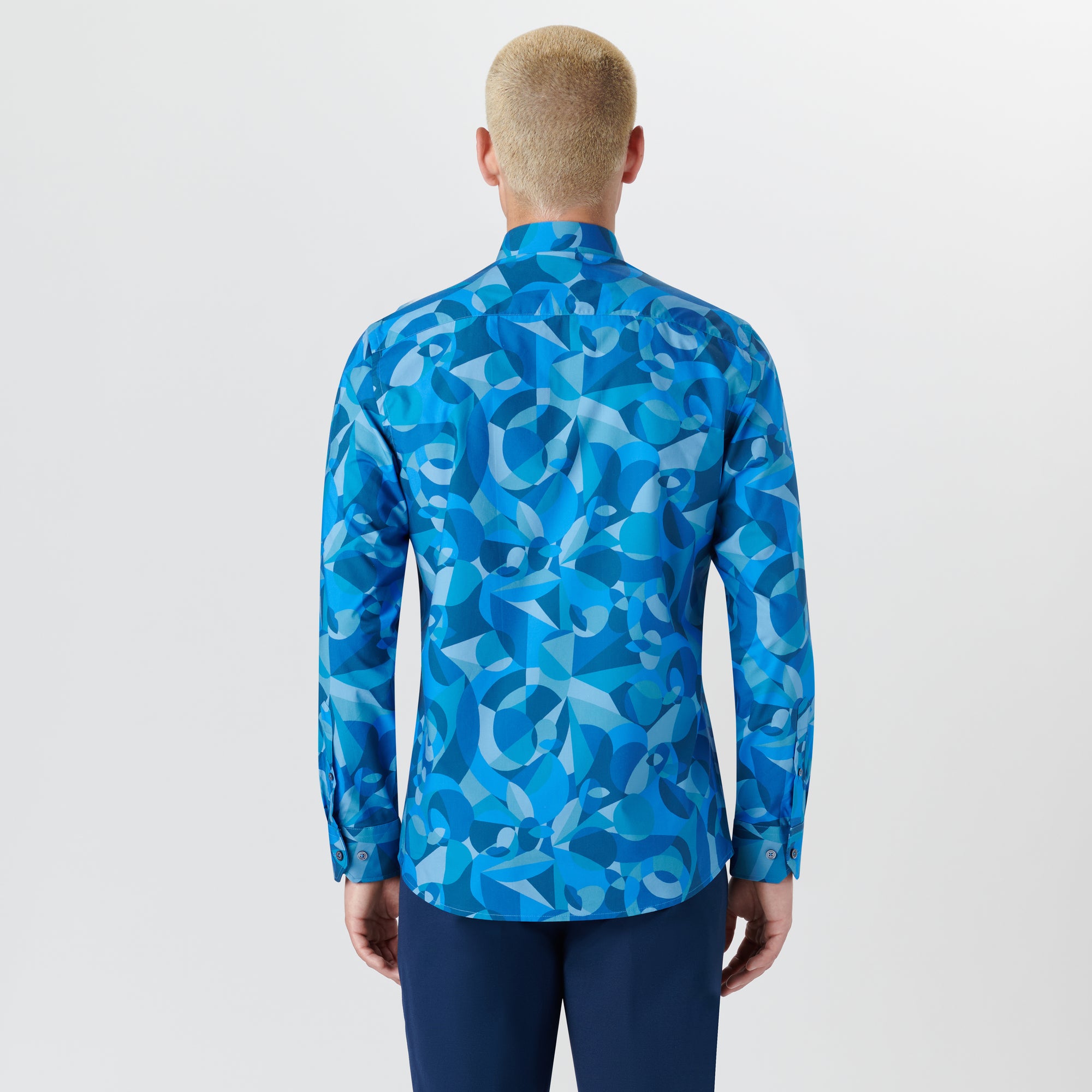 JULIAN Liberty People Puzzle Print Shirt