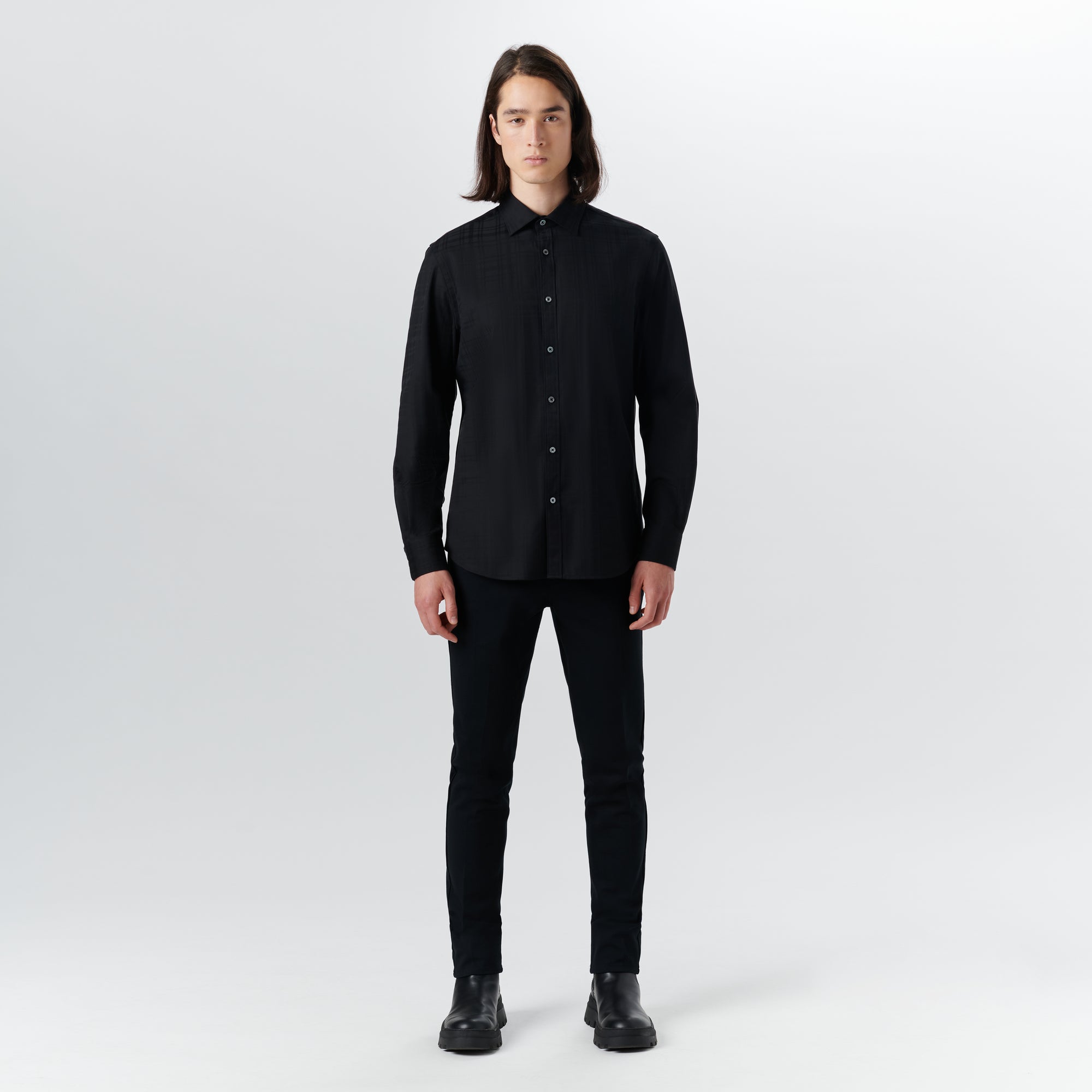 JULIAN Jacquard Check Shirt