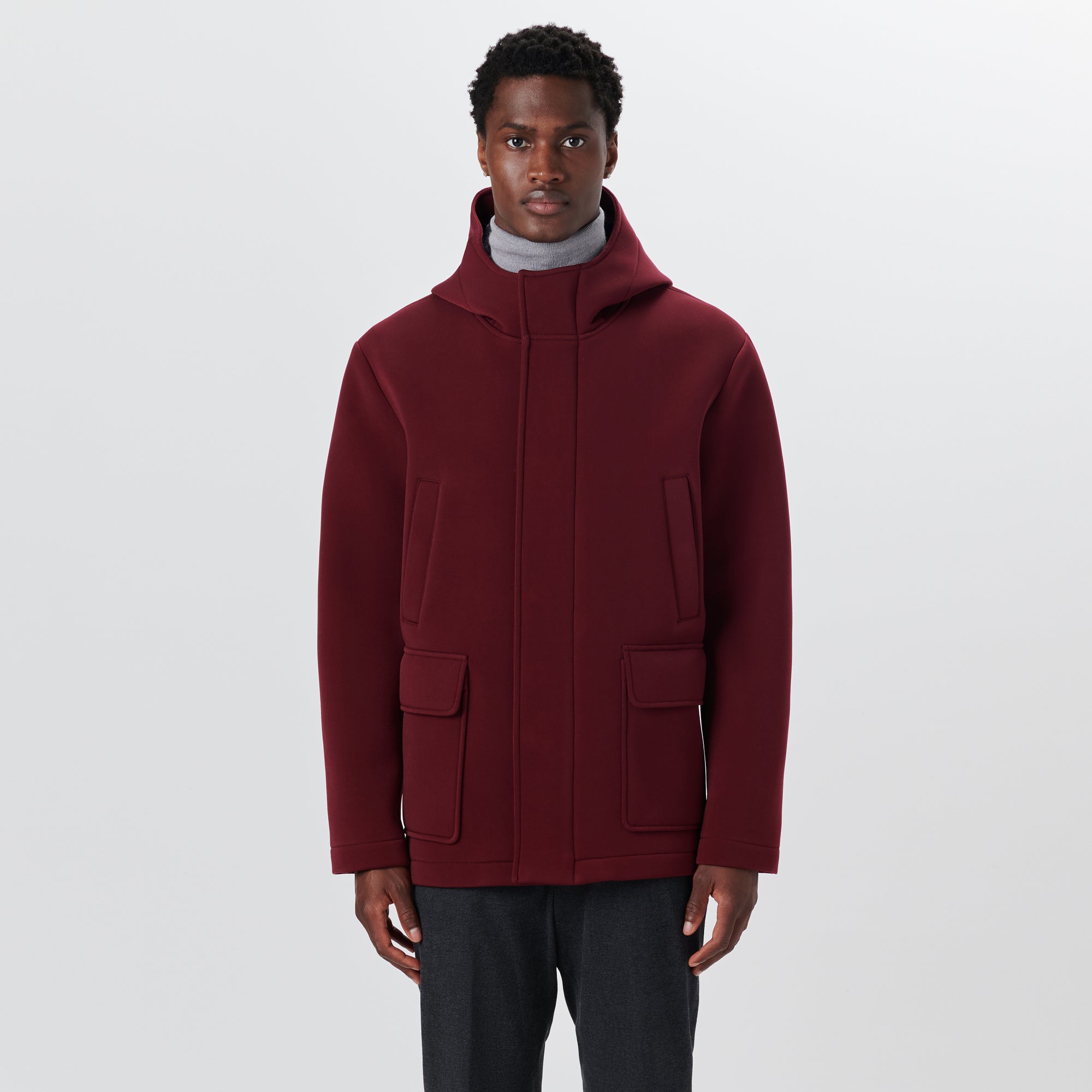 Car Coat with Hood