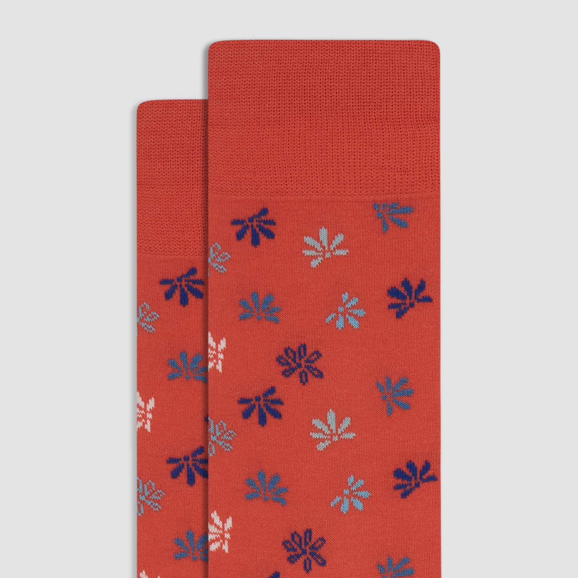 Abstract Mid-Calf Socks