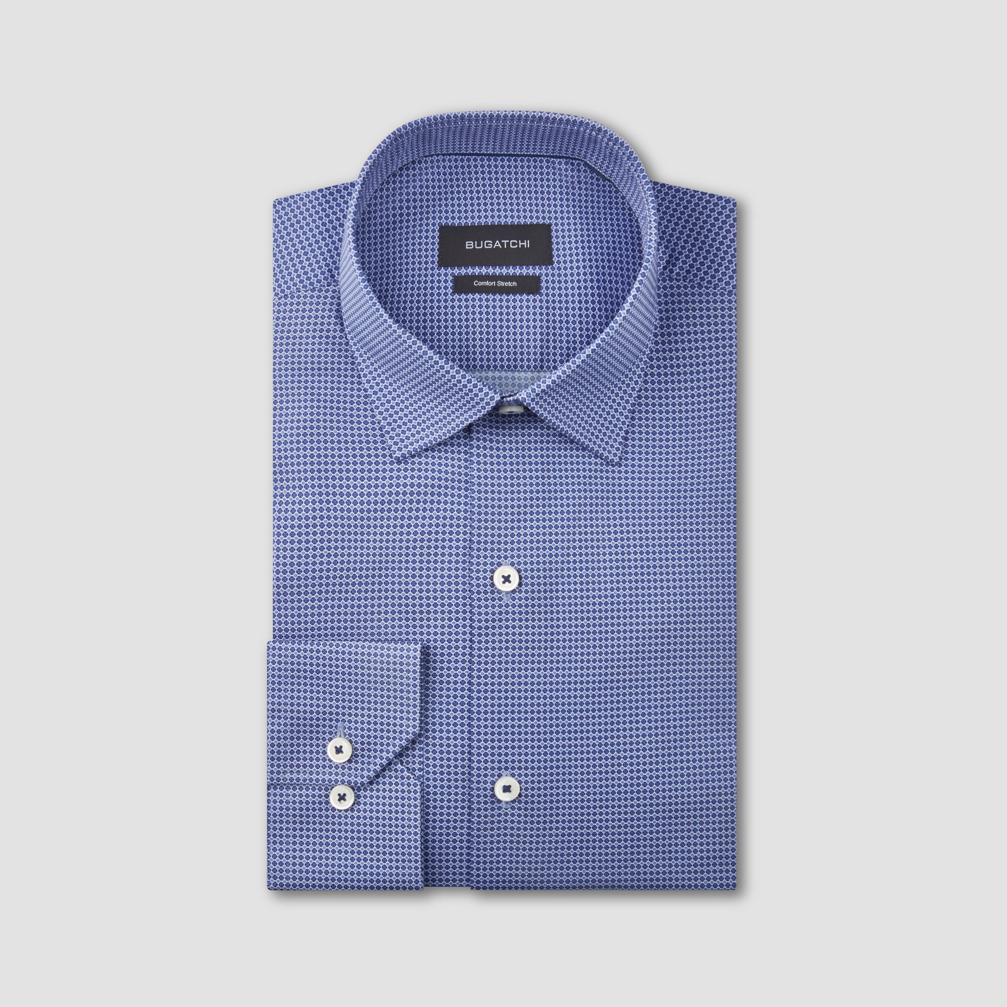 Arthur Abstract Print Dress Shirt