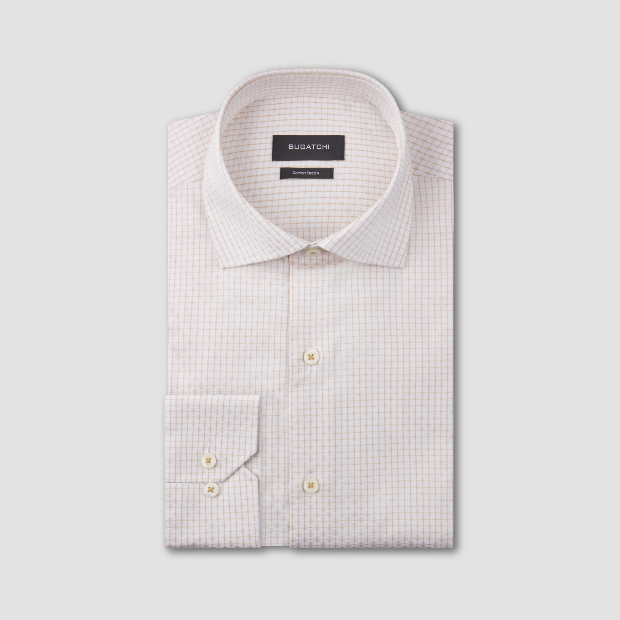 Ethan Graph Check Jacquard Dress Shirt