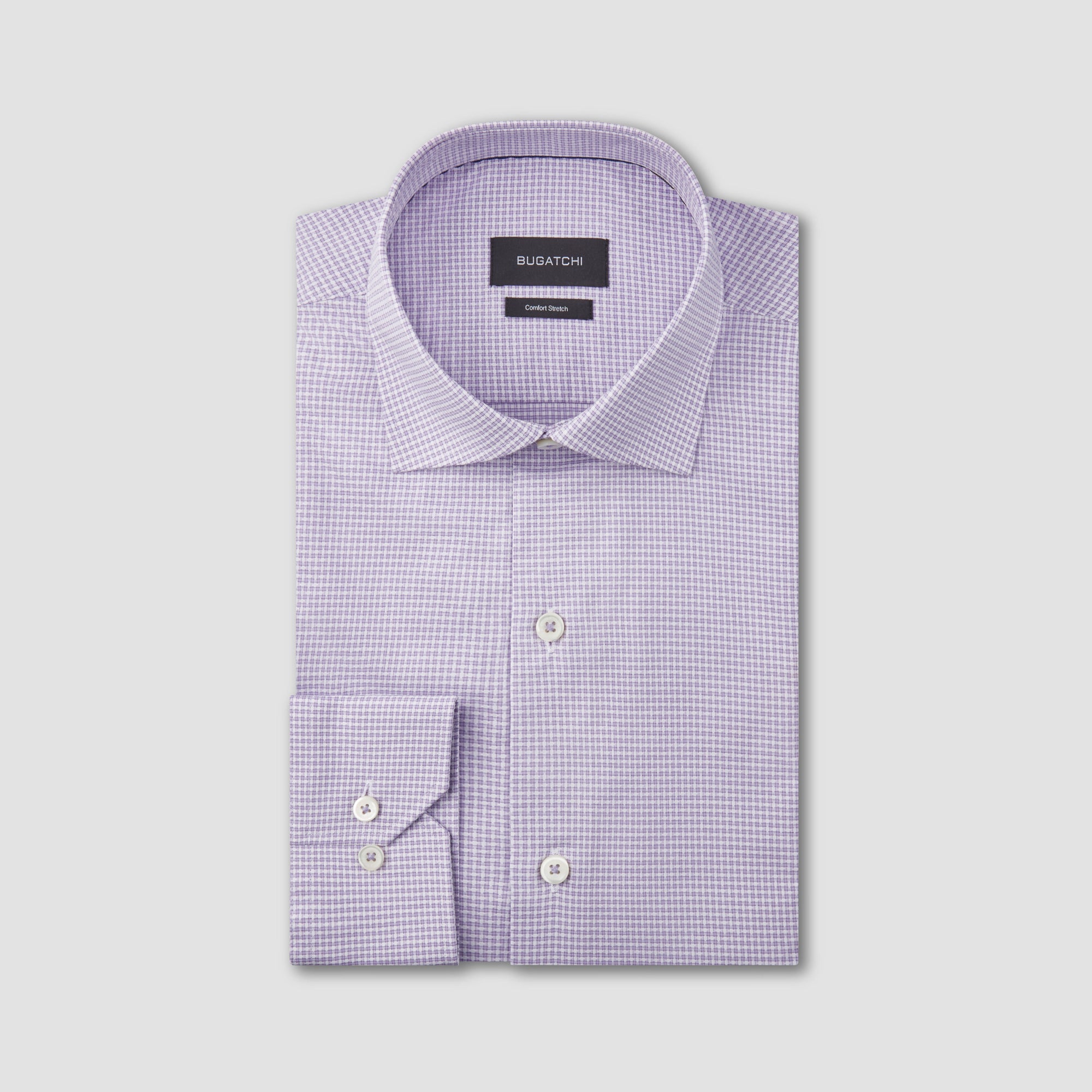 Ethan Pin Check Dress Shirt