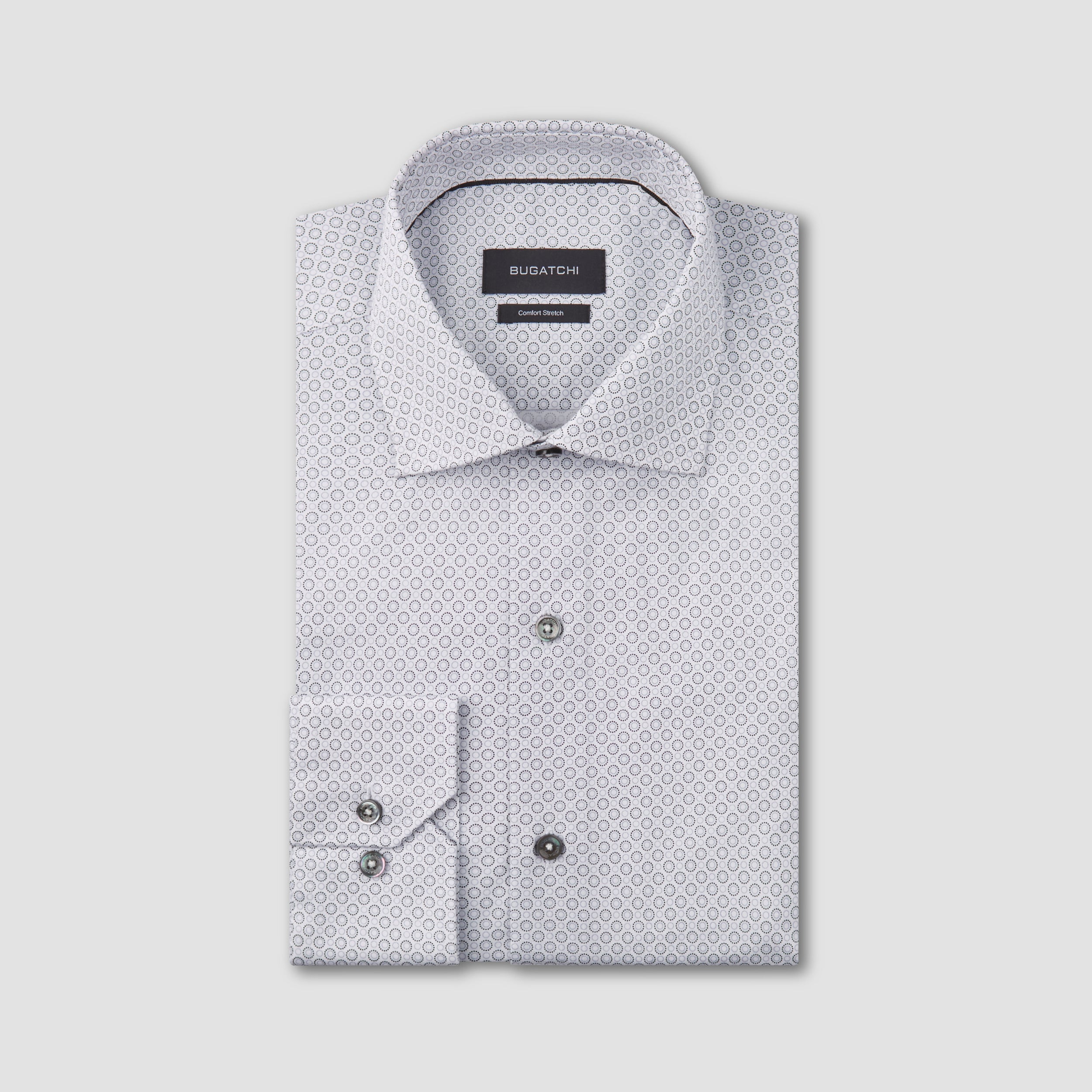 Ethan Geometric Print Dress Shirt Ethan Geometric Print Dress Shirt