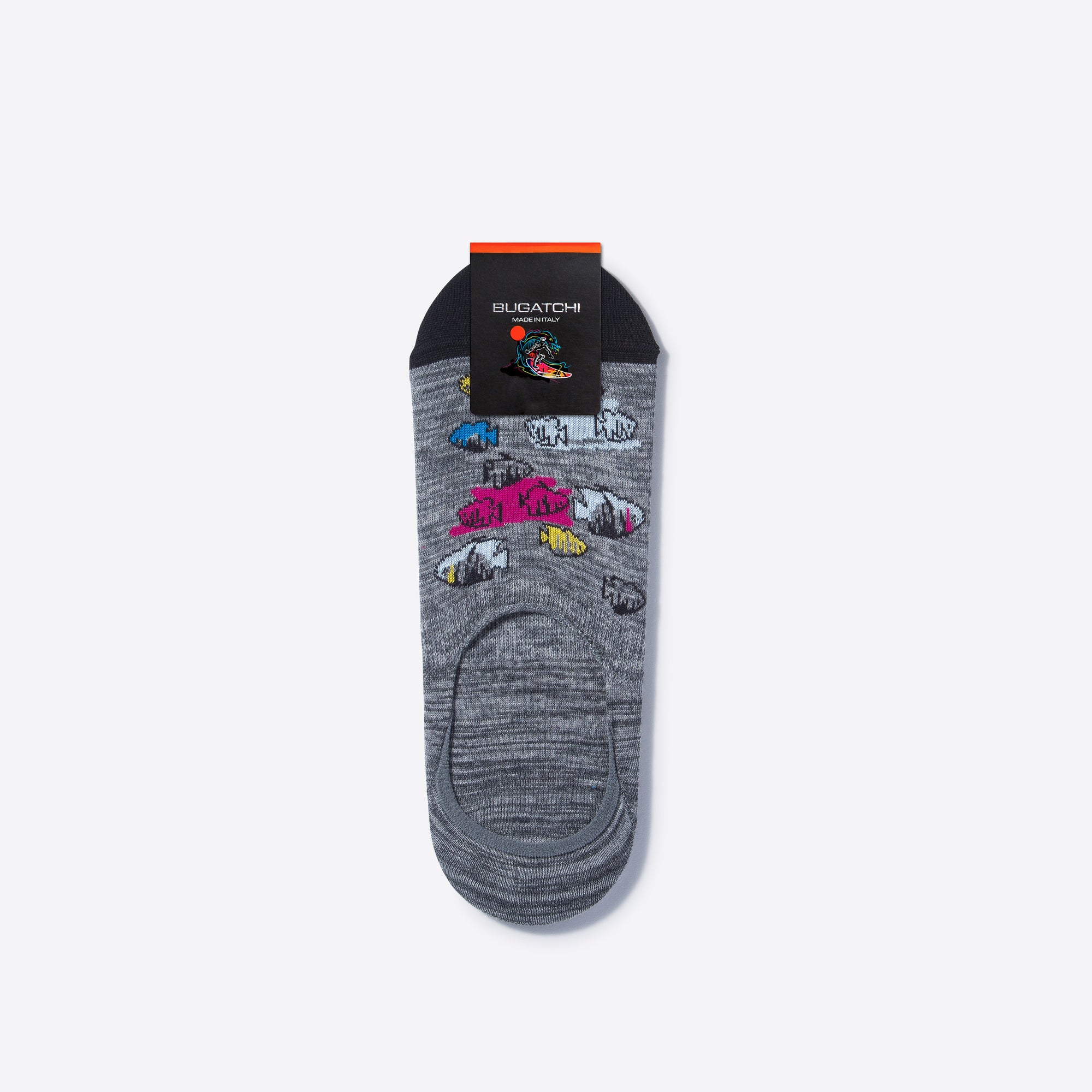 Tropical Fish No-Show Loafer Liner Socks