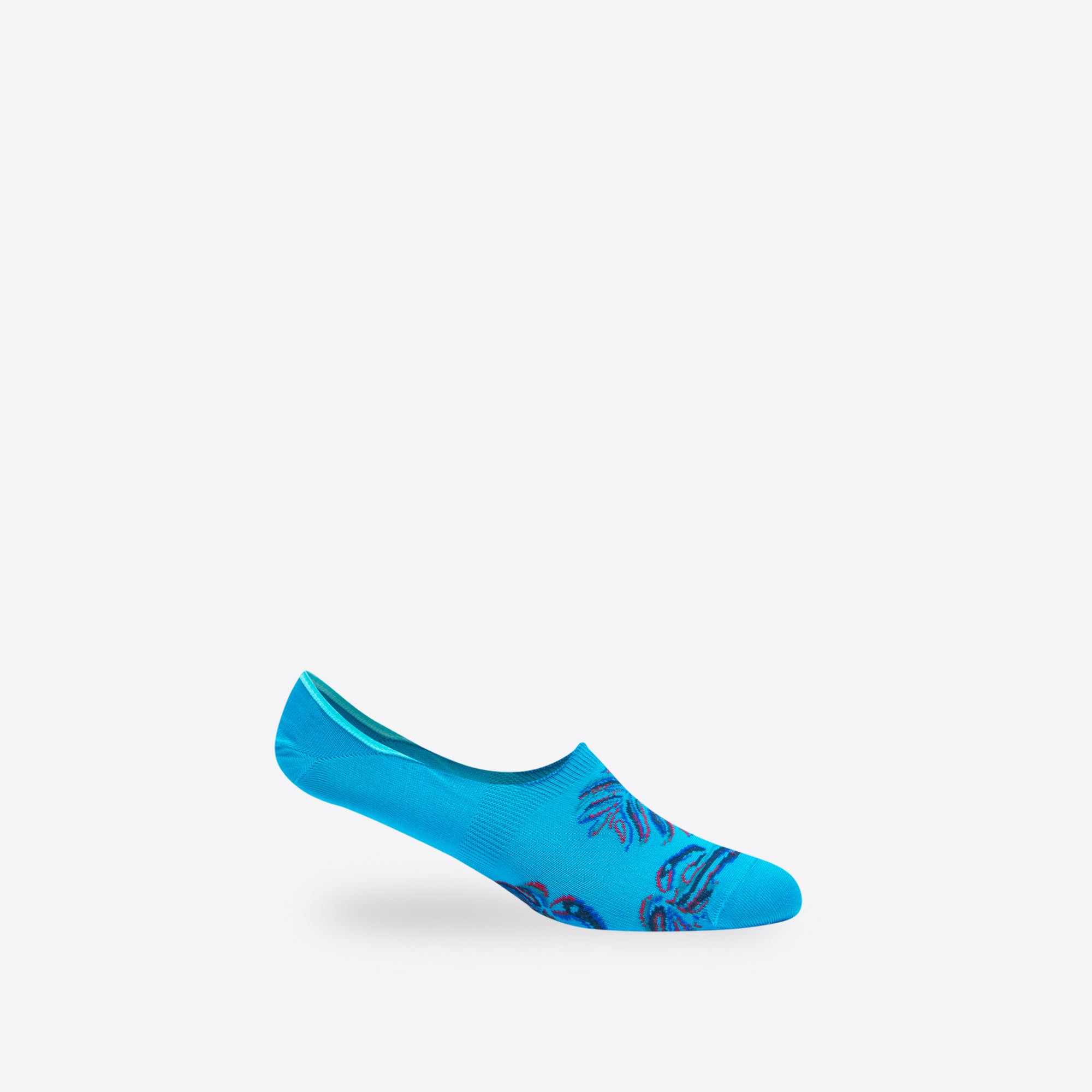 Palm Leaves No-Show Loafer Liner Socks