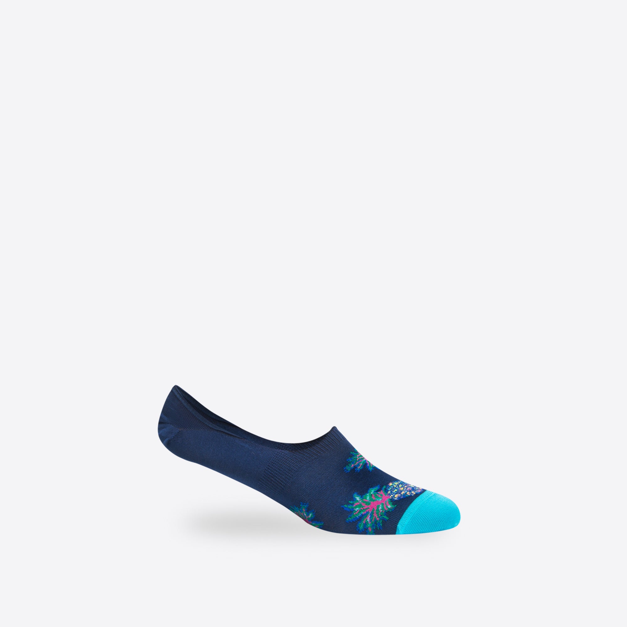 Pineapples No-Show Loafer Liner Socks