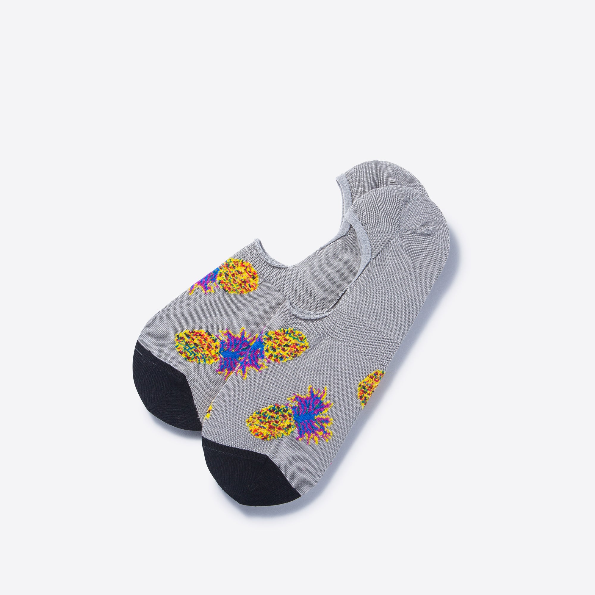 Pineapples No-Show Loafer Liner Socks