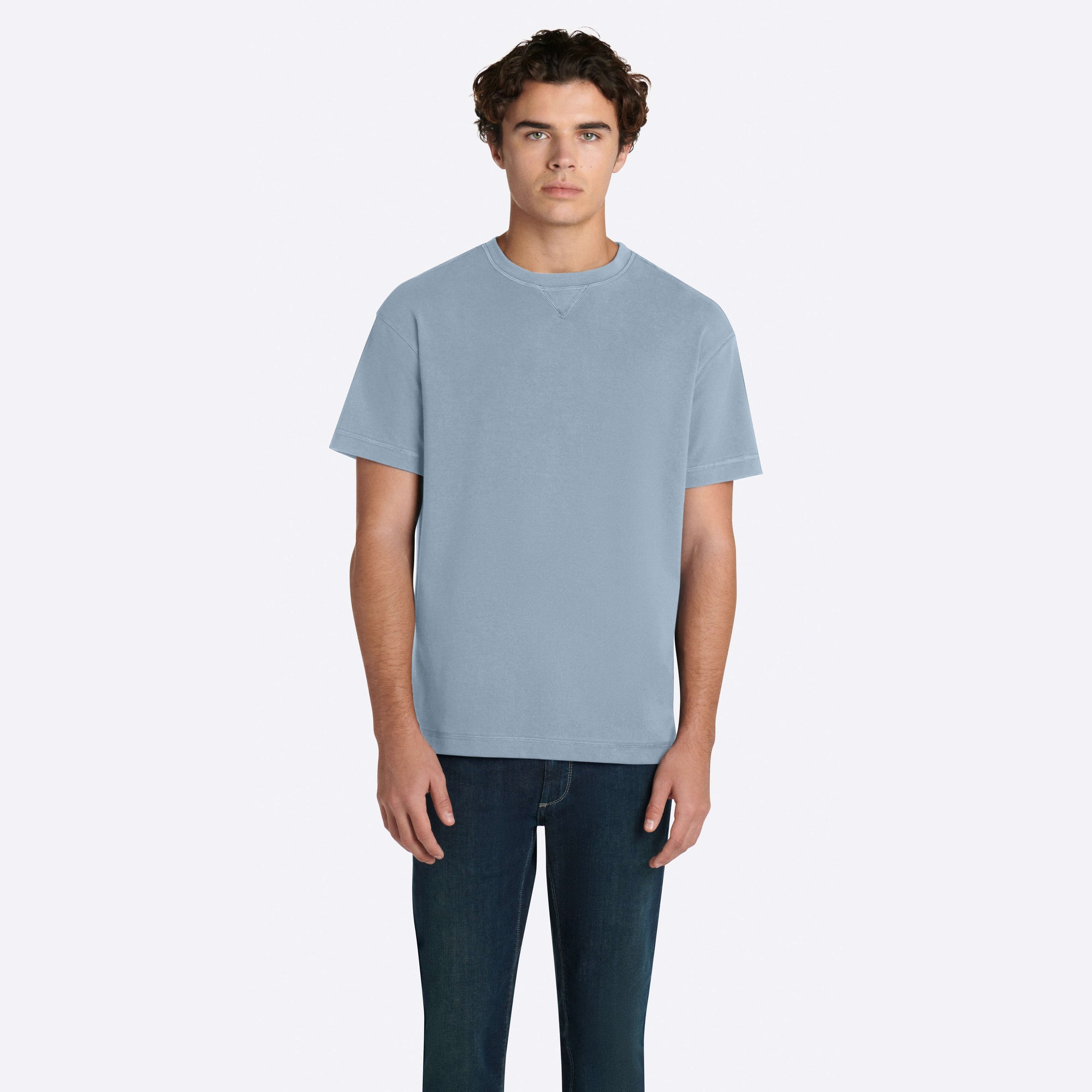 Comfort Solid Crew Neck T-Shirt