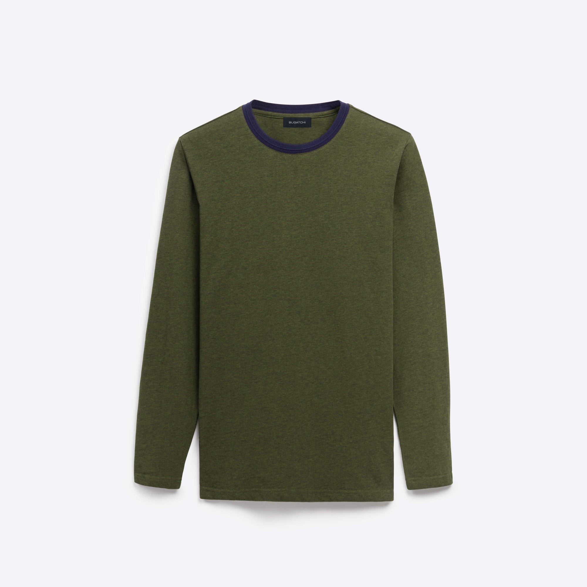 Marbled Long Sleeve Crew Neck