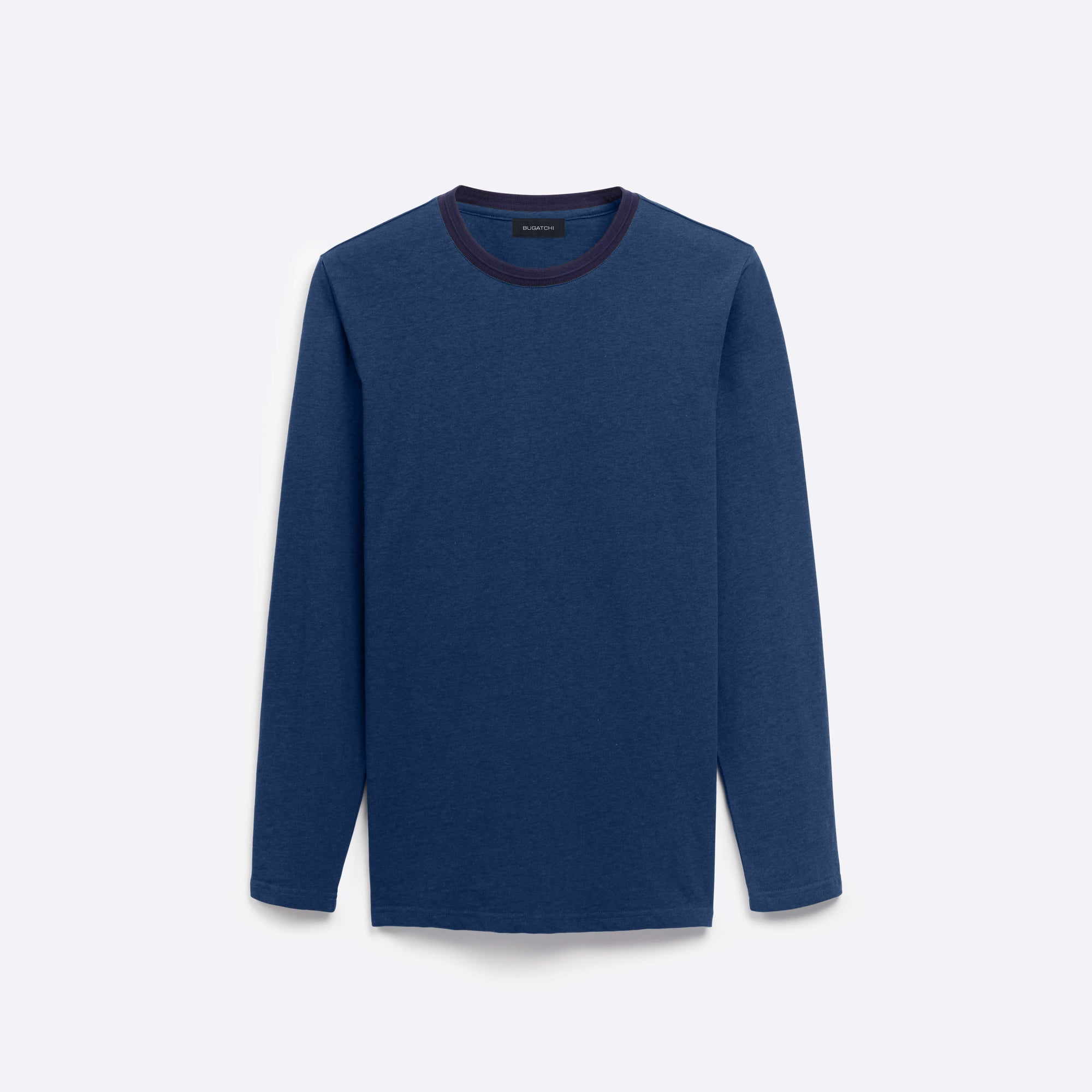 Marbled Long Sleeve Crew Neck