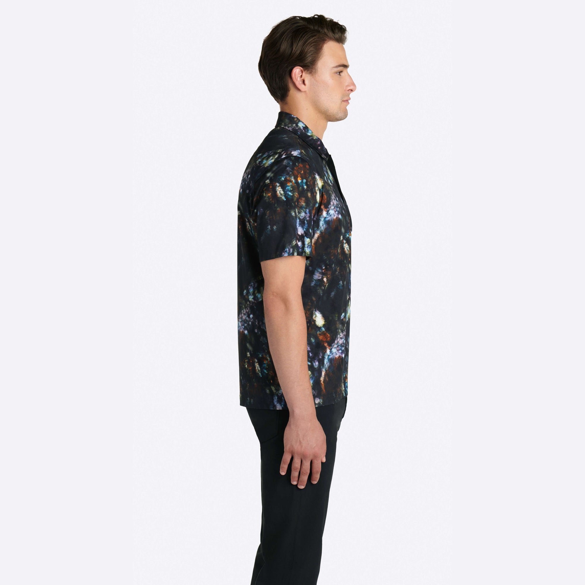 Abstract Print Polo