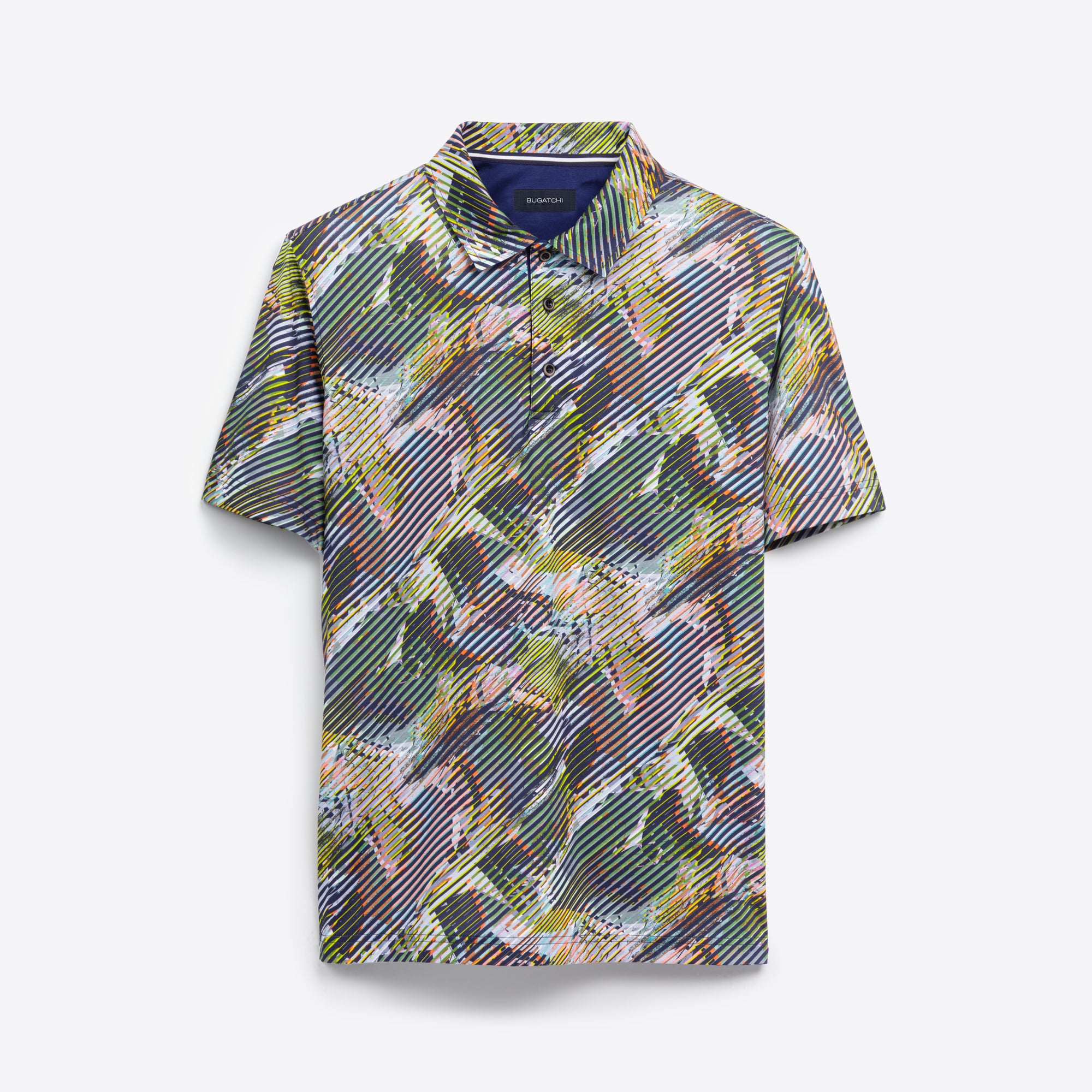 Abstract Print Polo